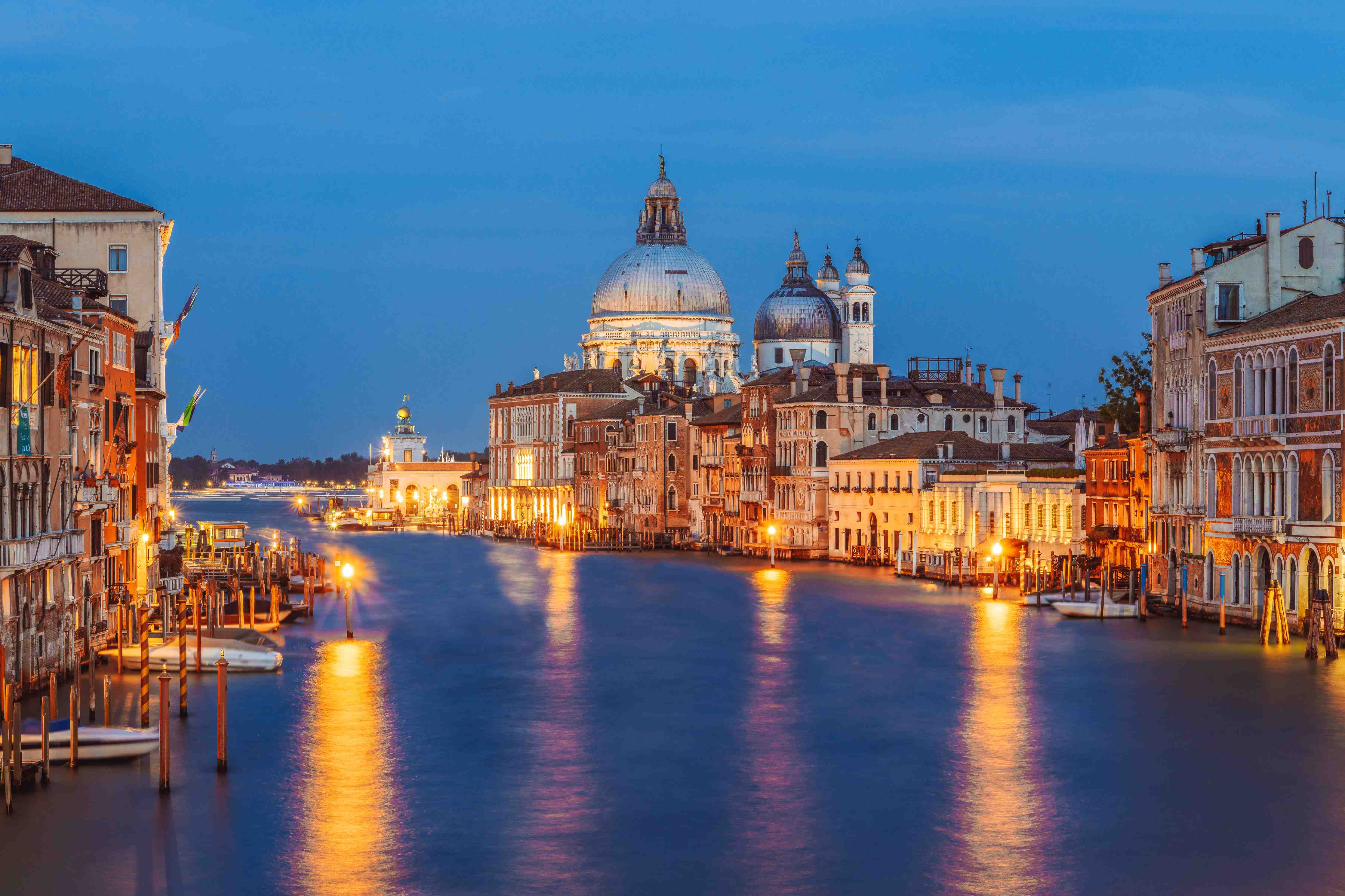 Wandverkleidung Flur-Klassischer Panoramablick auf den Canal Grande