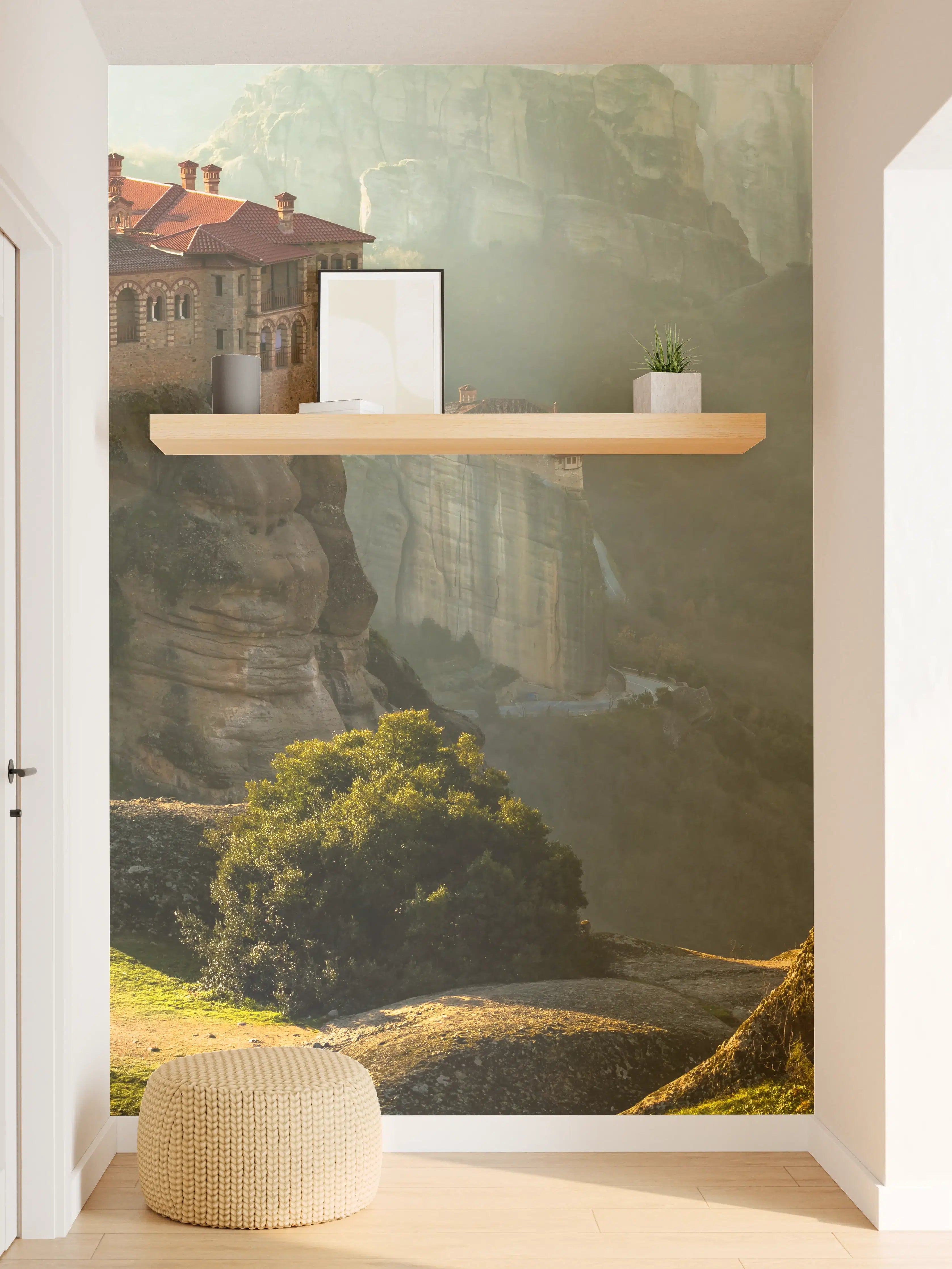 Wandverkleidung Flur - Klöster von Meteora