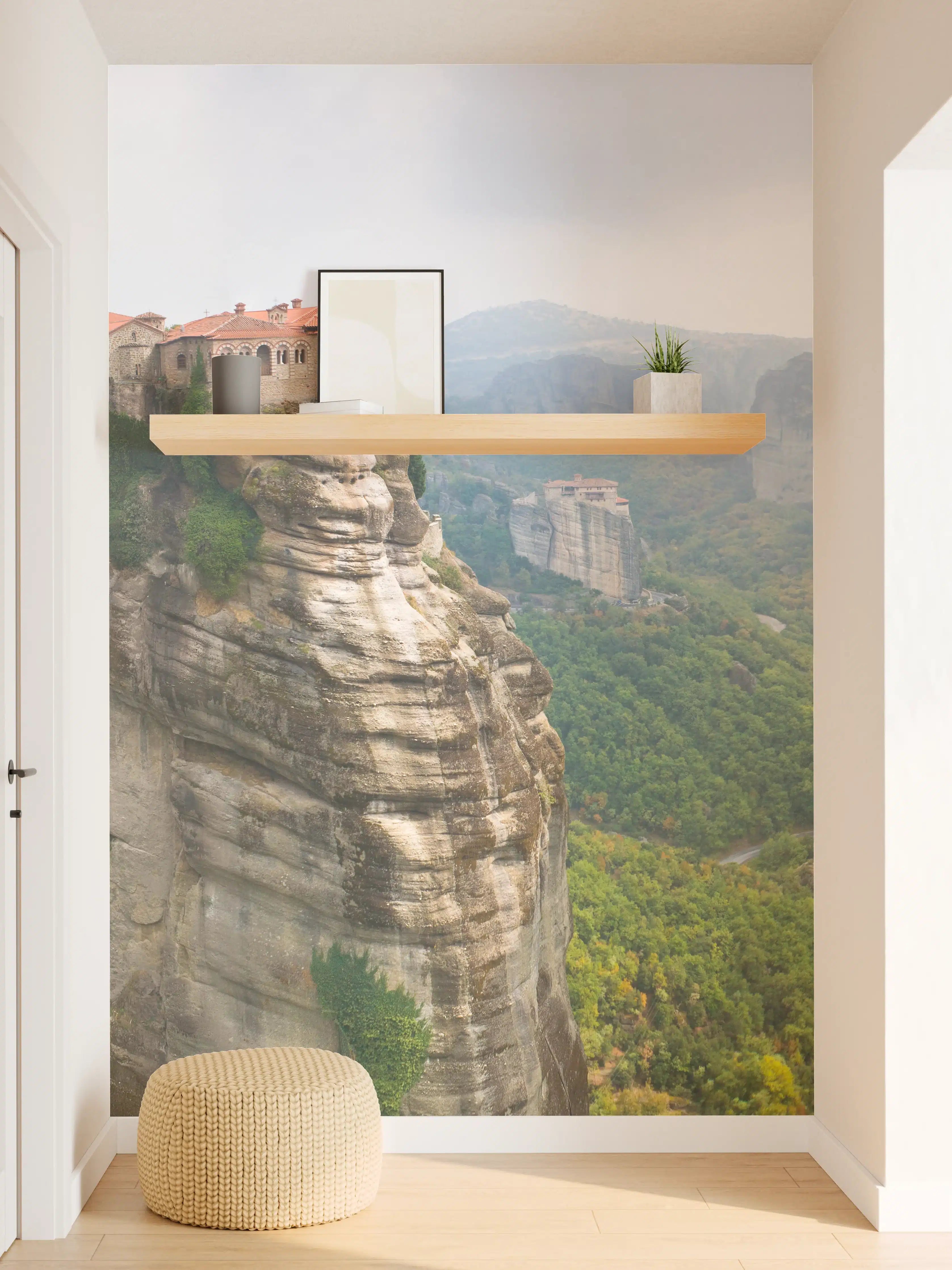 Wandverkleidung Flur - Kloster von Varlaam in Kalambaka