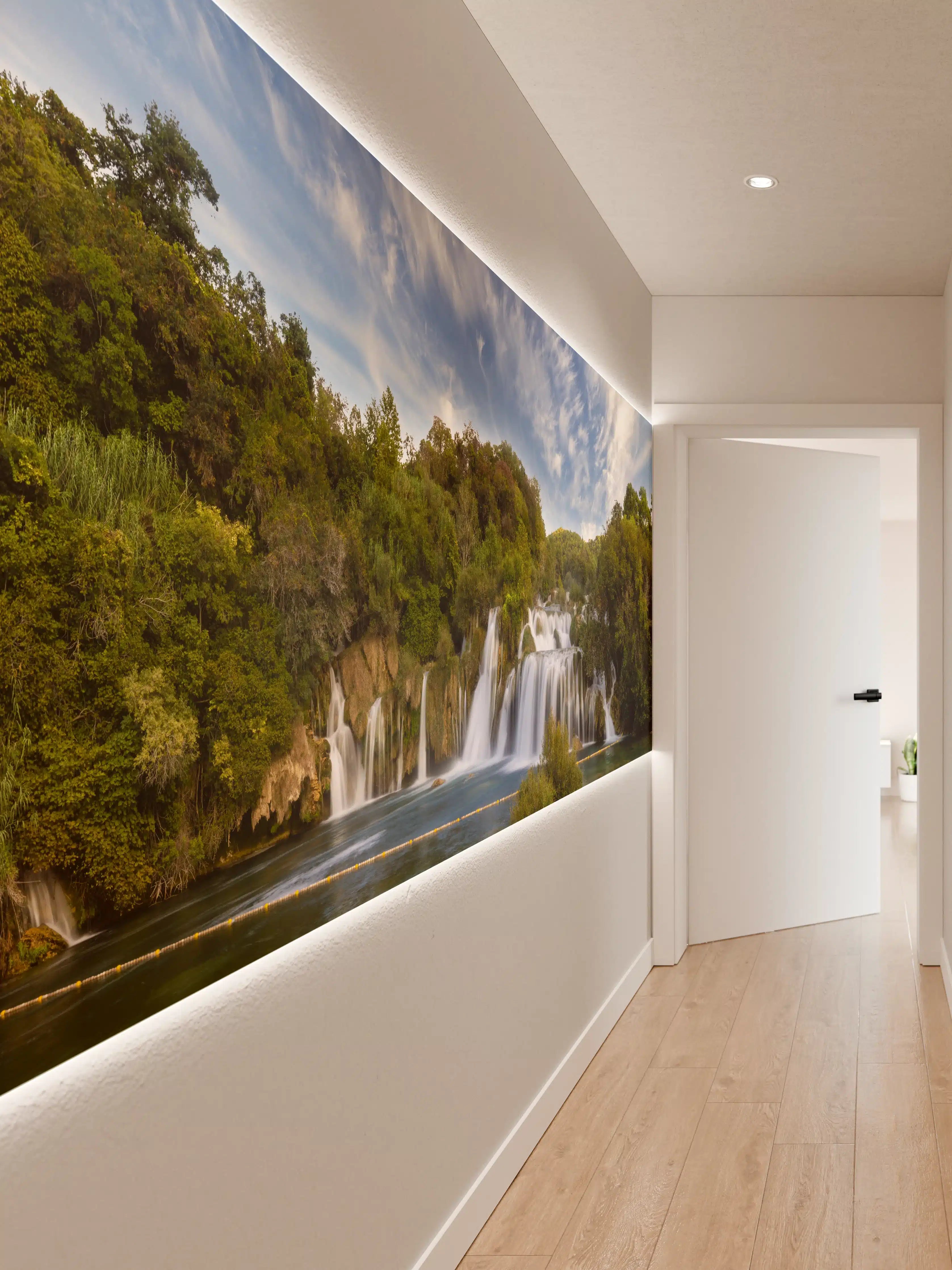 Wandverkleidung Flur - Krka-Nationalpark-Panorama