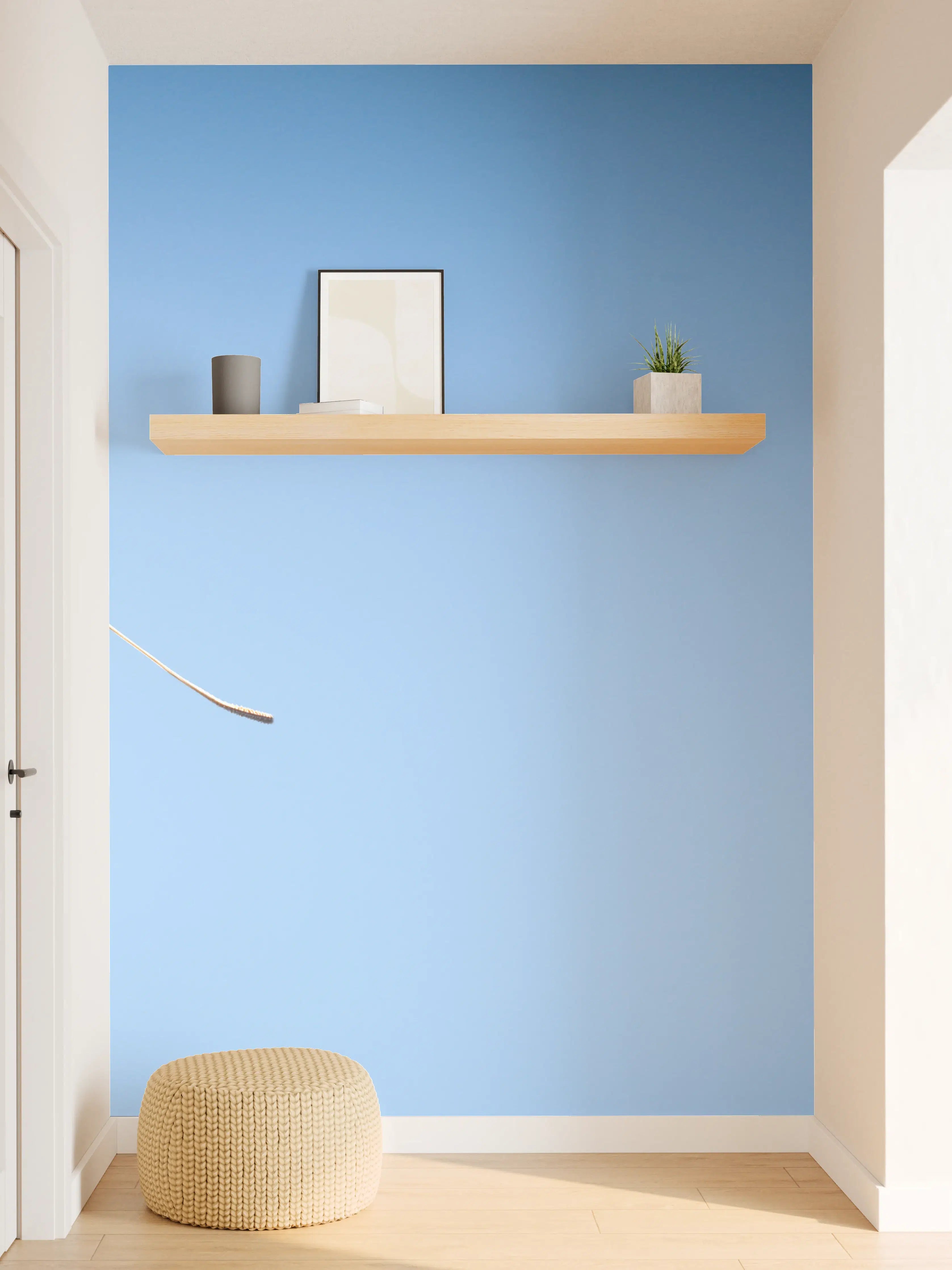 Wandverkleidung Flur - Leichter Flugsamen im Himmel