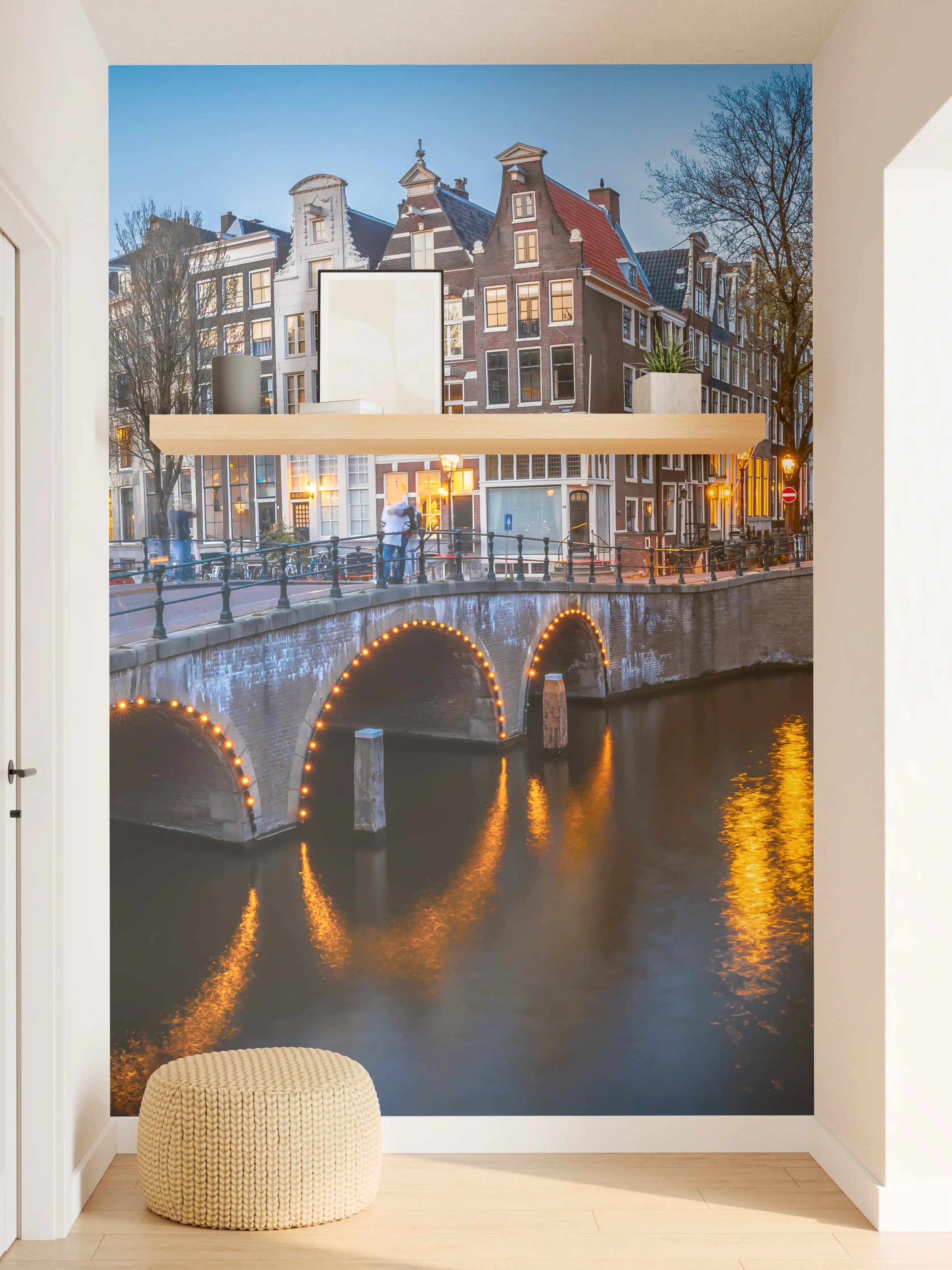 Wandverkleidung Flur - Leidsegracht-Brücke - Amsterdam
