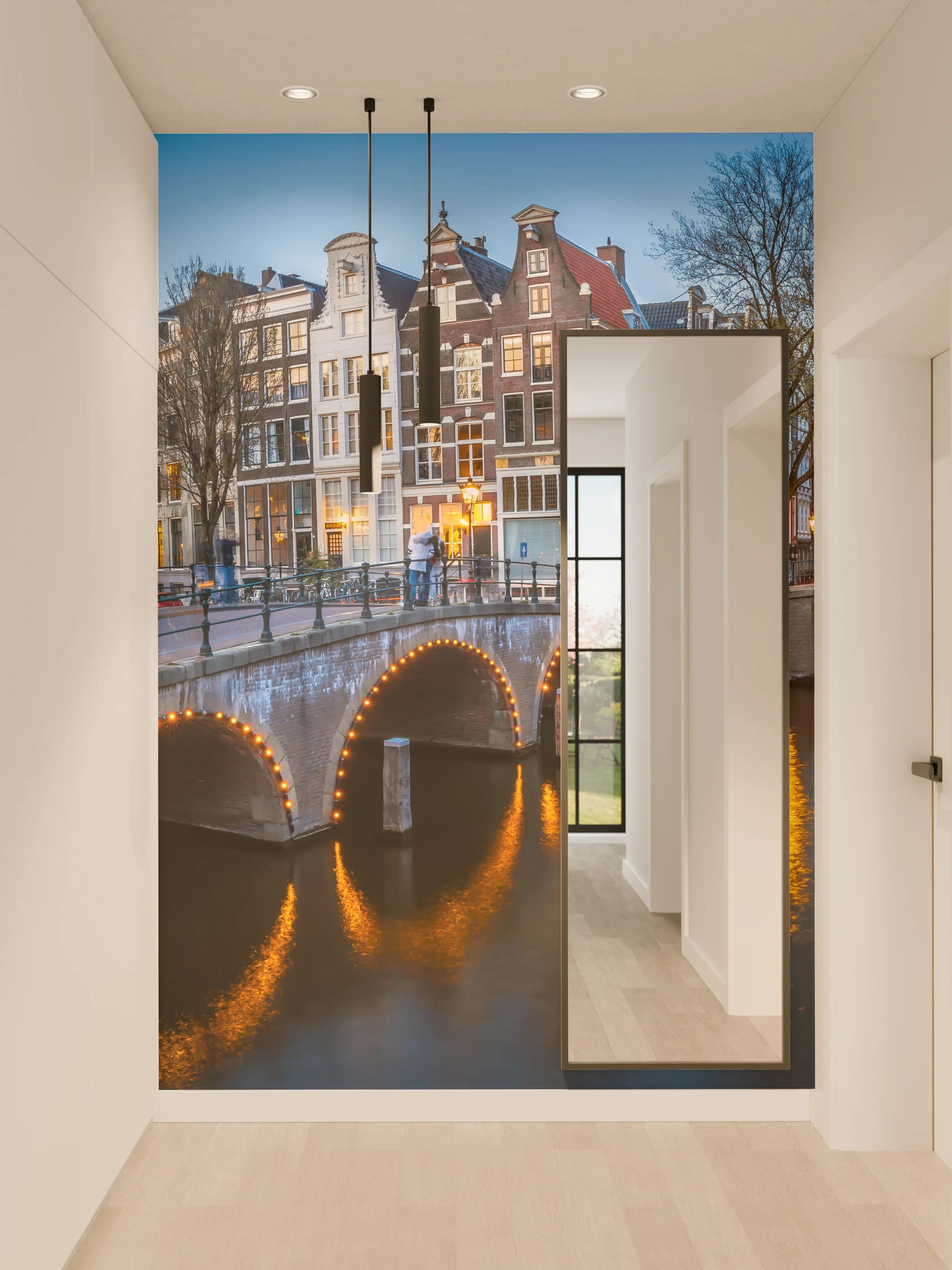 Wandverkleidung Flur - Leidsegracht-Brücke - Amsterdam