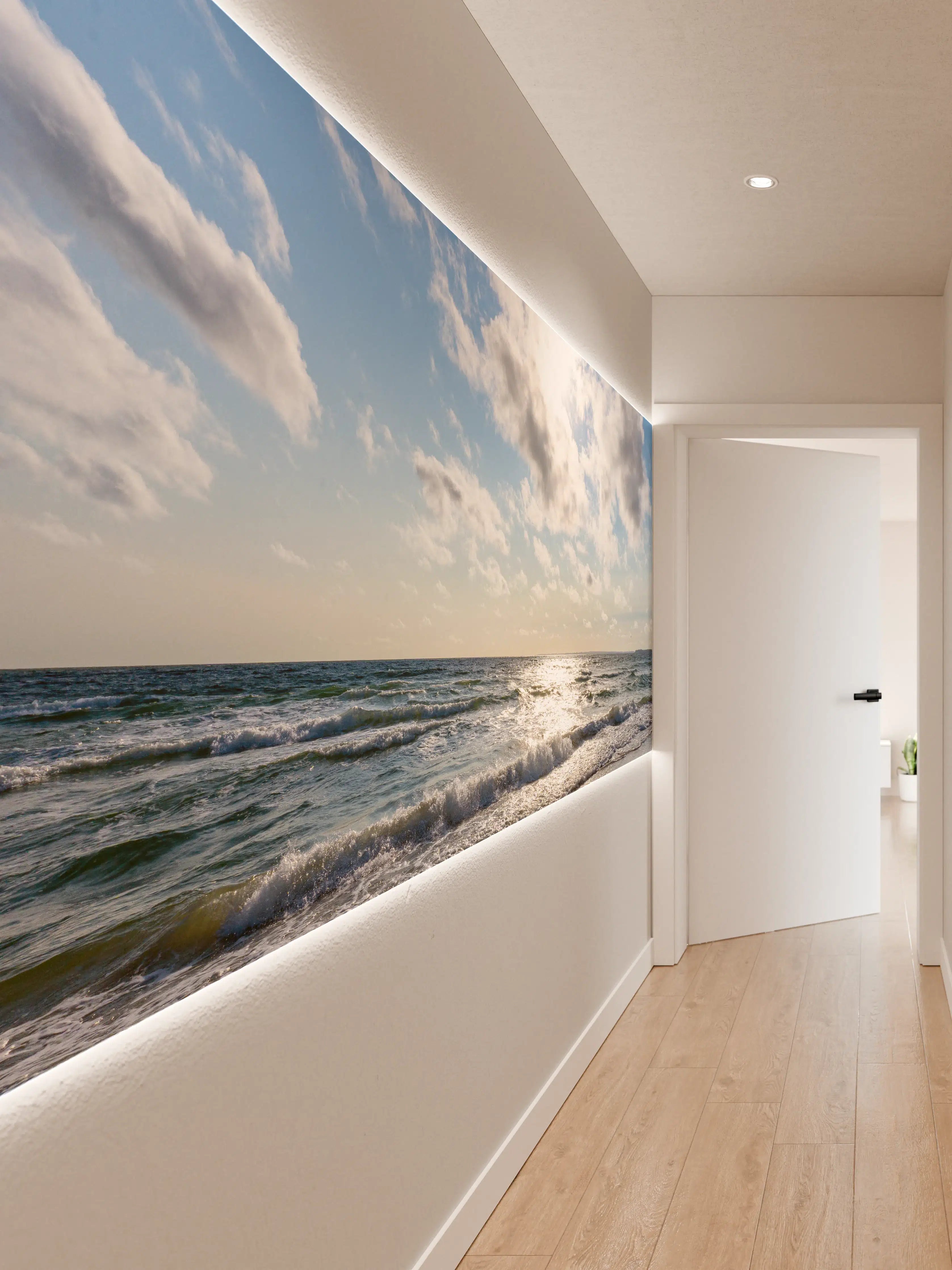 Wandverkleidung Flur - Lübecker Bucht an der Ostsee