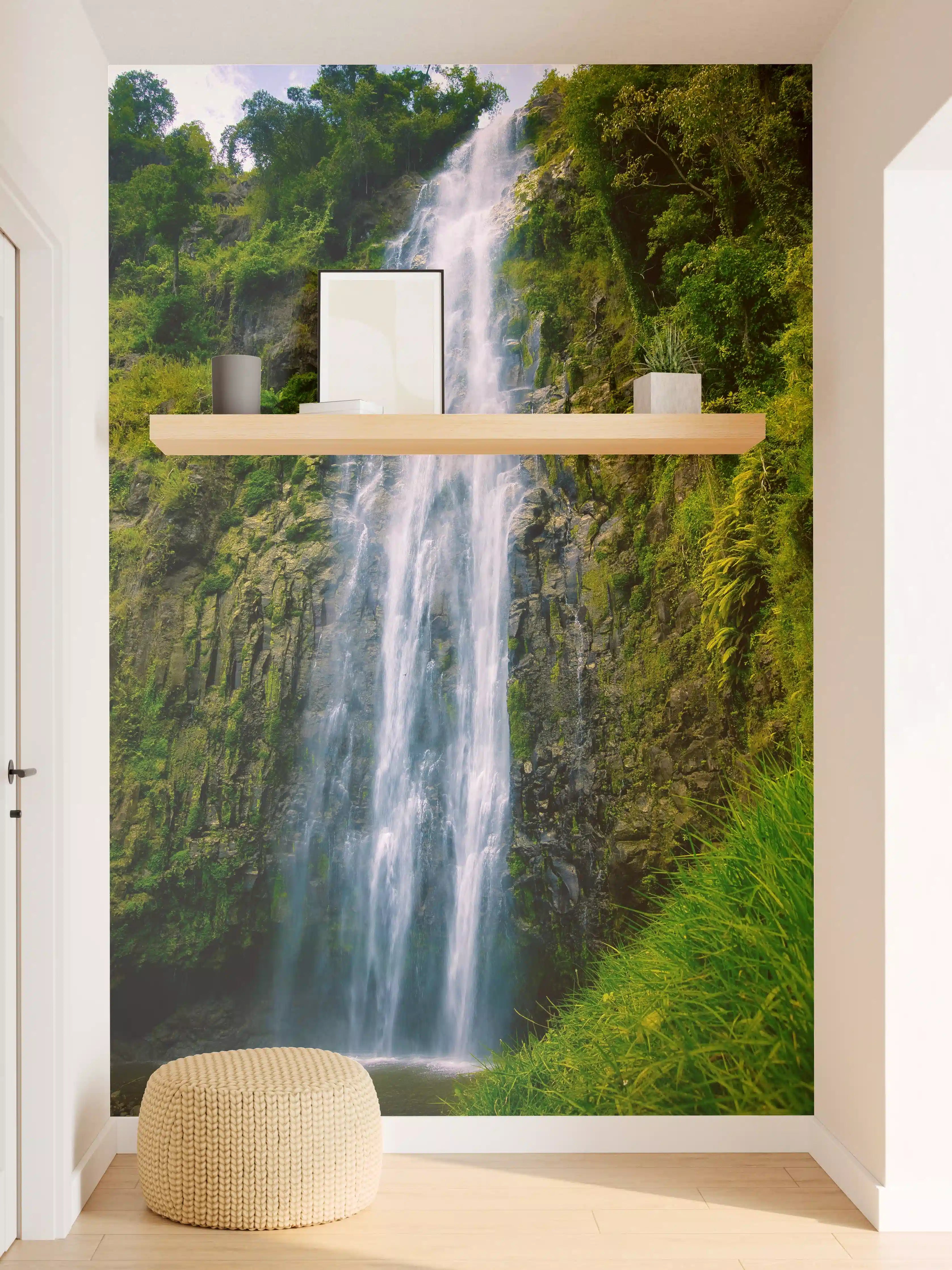 Wandverkleidung Flur - Materuni Waterfall