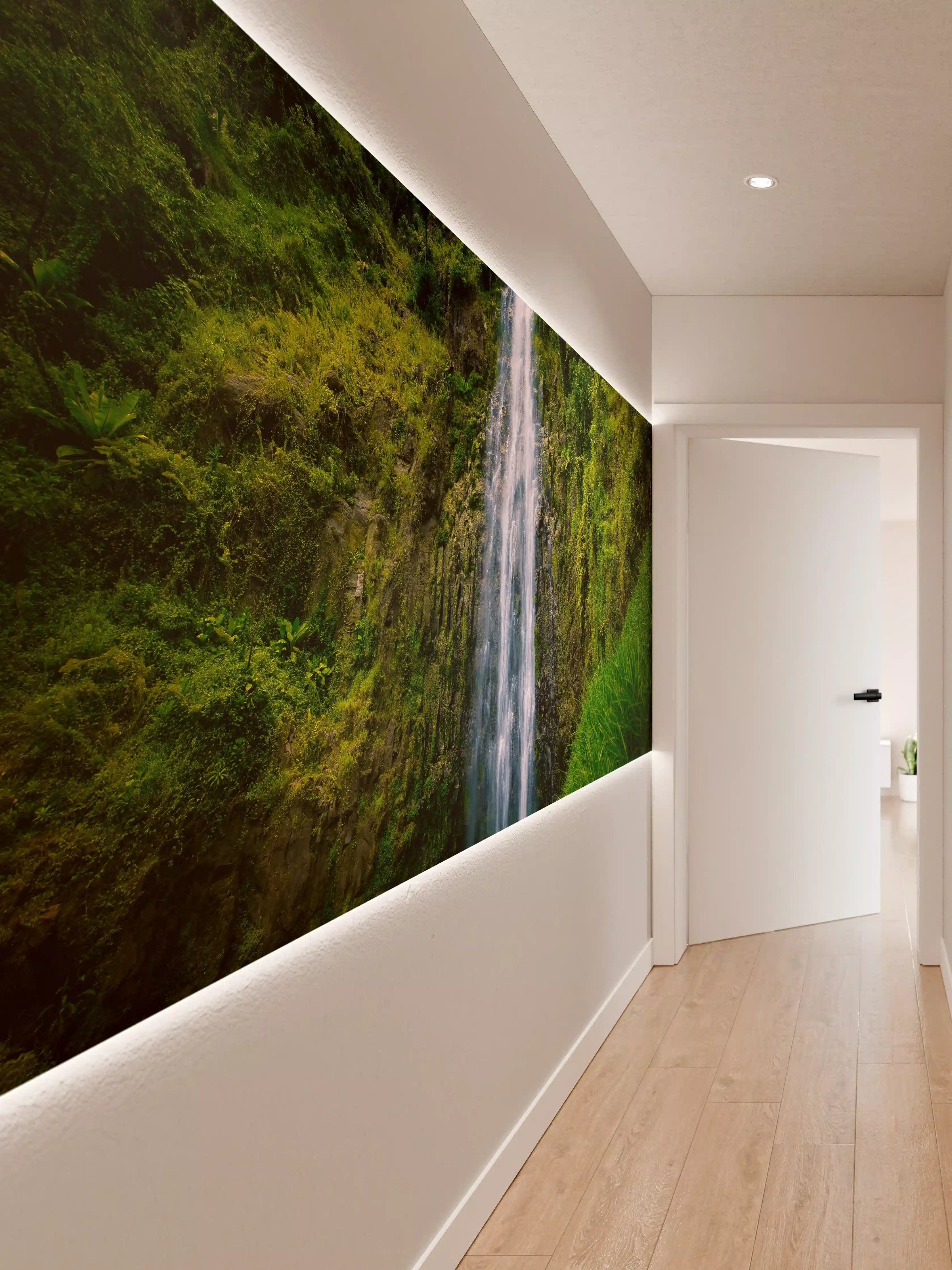 Wandverkleidung Flur - Materuni Waterfall