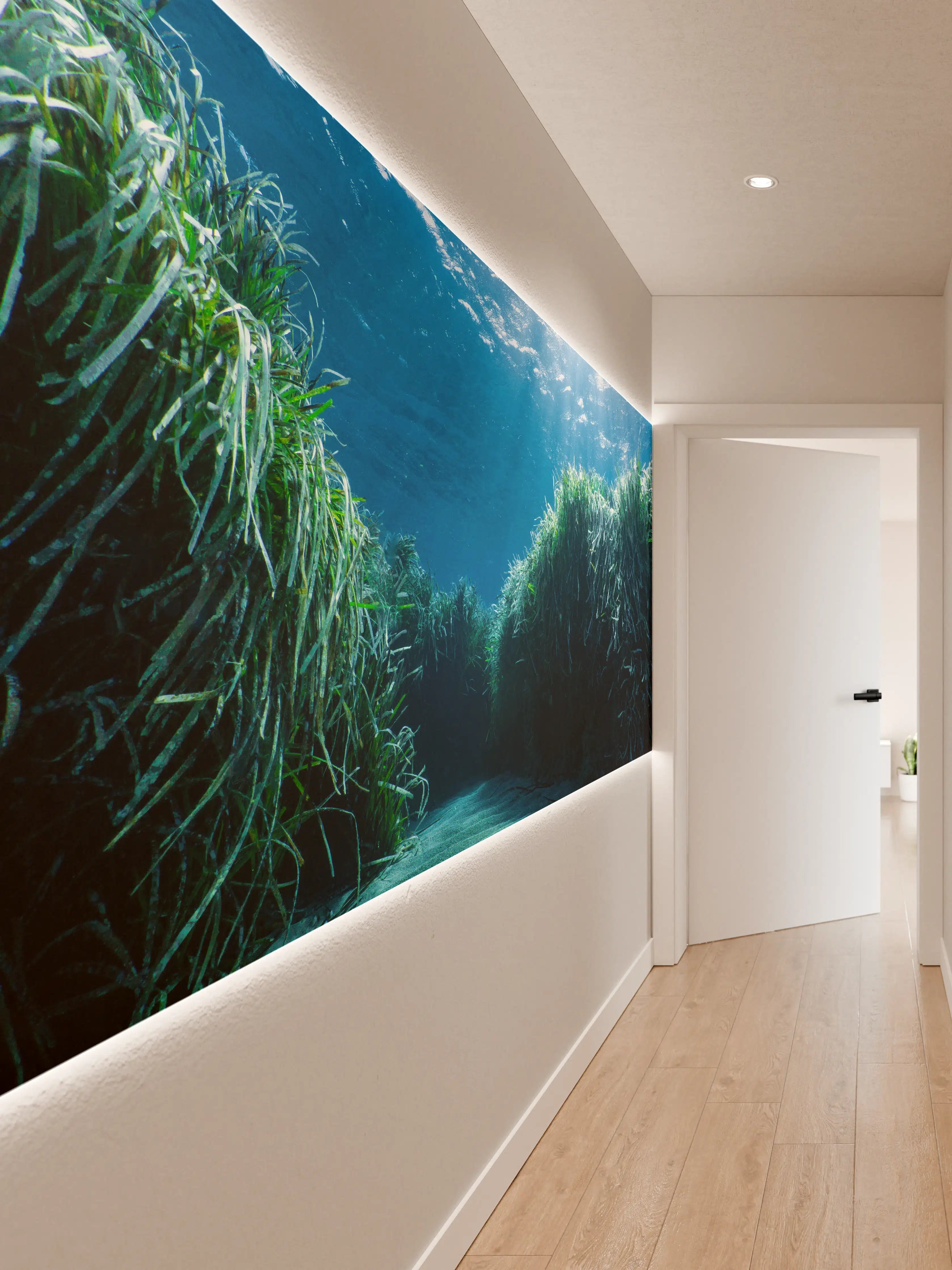 Wandverkleidung Flur - Mesmerizing Unterwasser