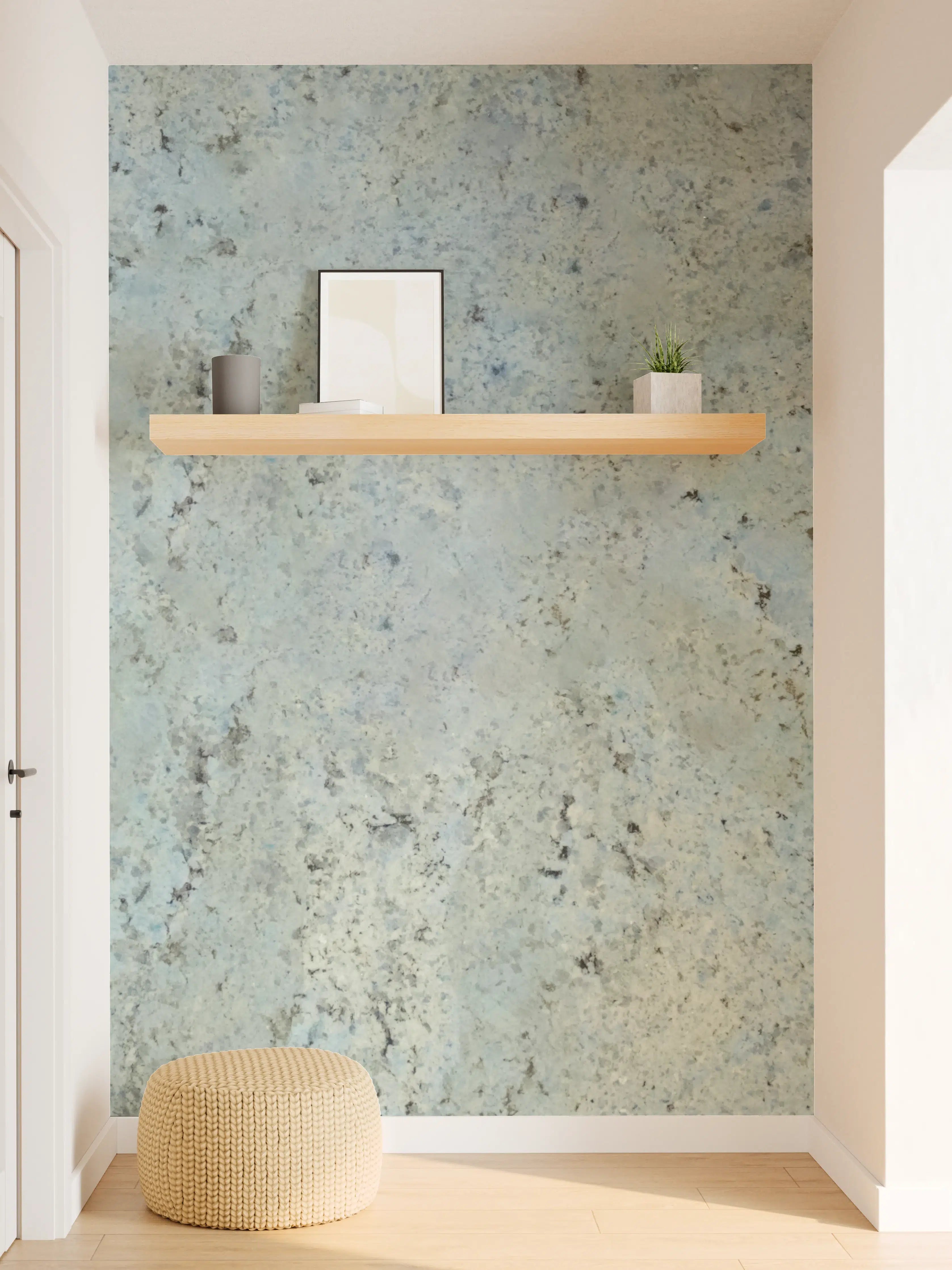 Wandverkleidung Flur - Moderne Steinfliese mit natürlicher Textur