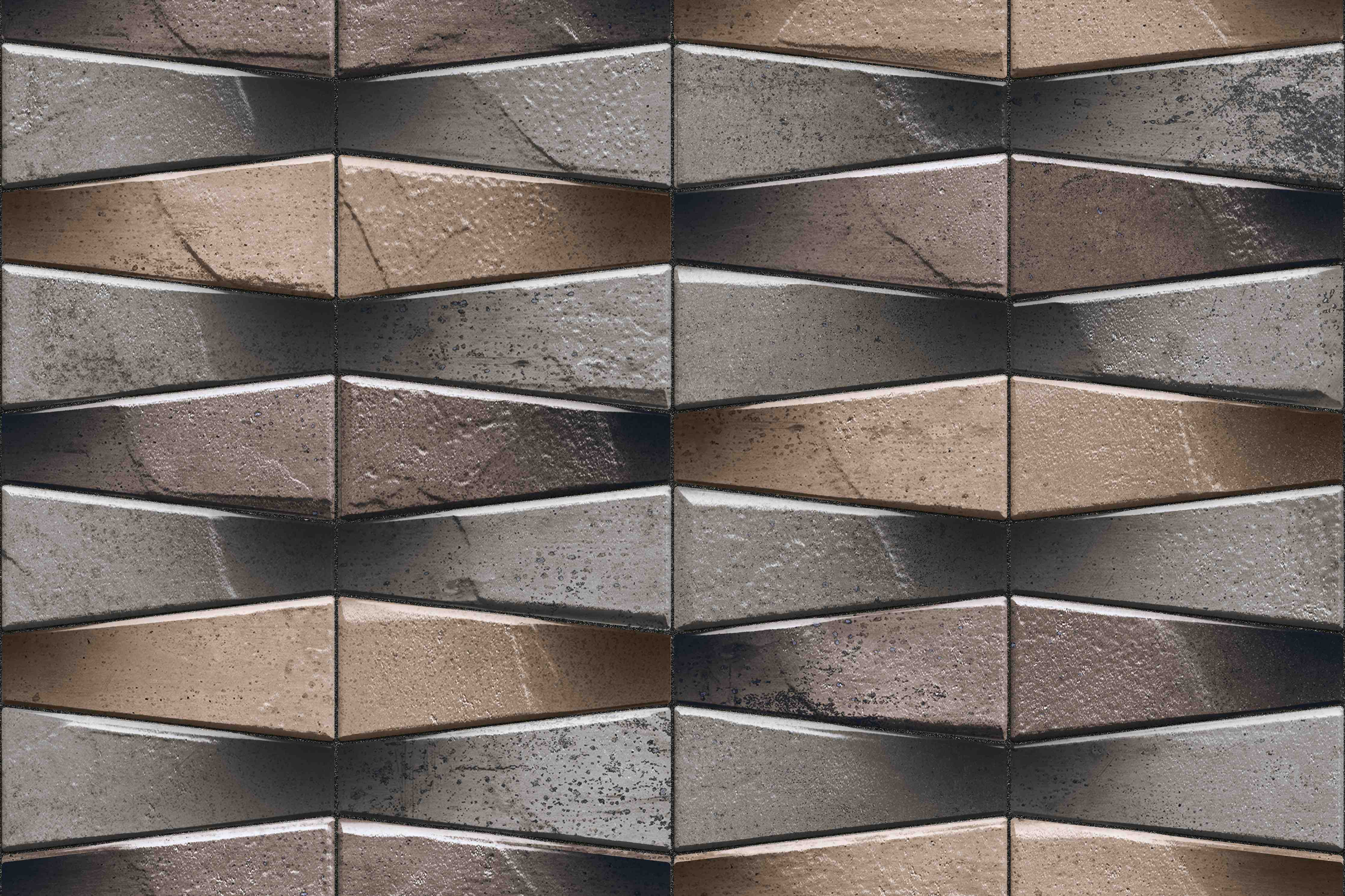 Wandverkleidung Flur-Moderne Steinwand mit eleganter Struktur