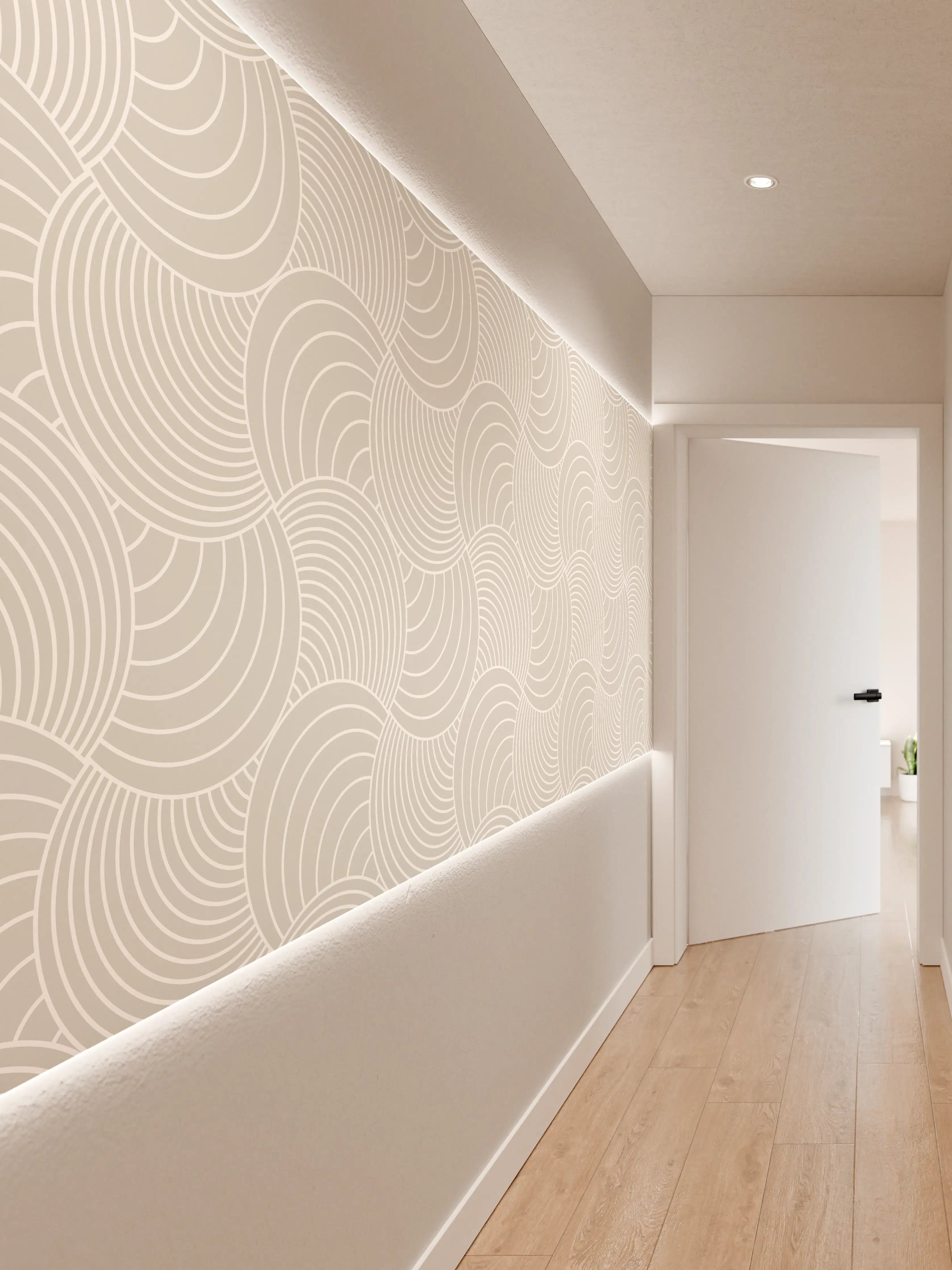 Wandverkleidung Flur - Moderne Wandgestaltung mit minimalistischer Optik