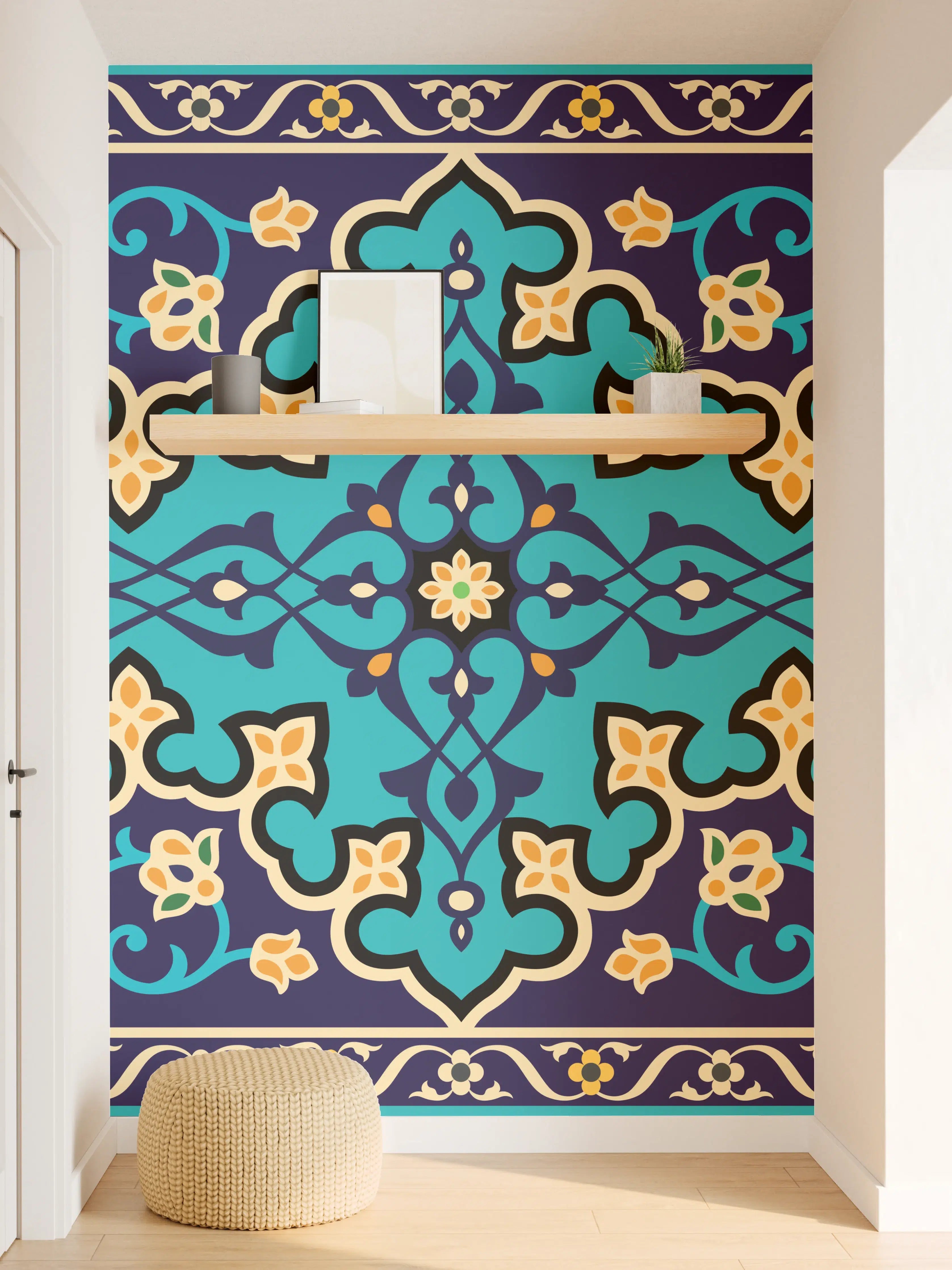 Wandverkleidung Flur - Orientalische Fliesen 3