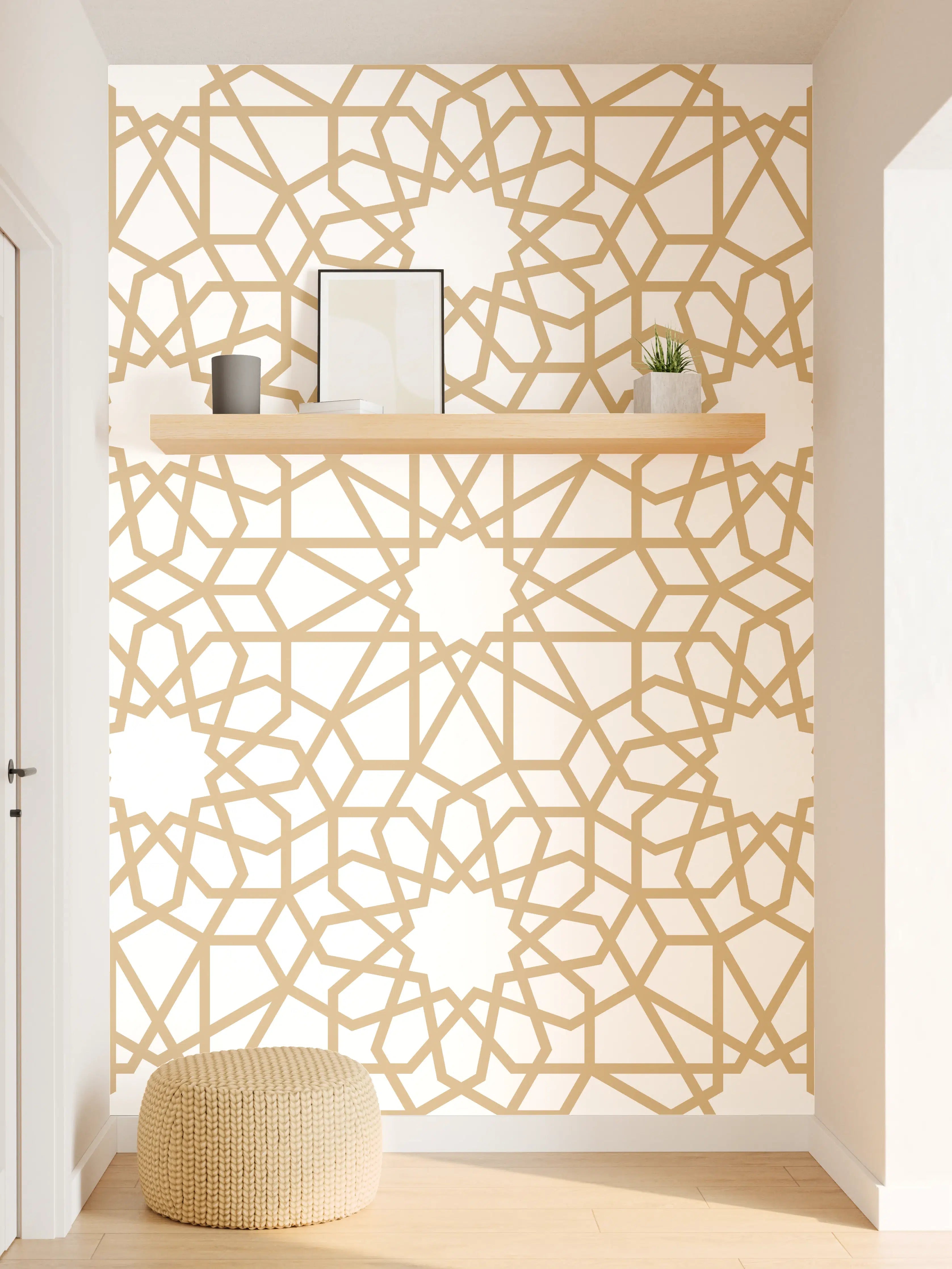 Wandverkleidung Flur - Orientalische Muster 2