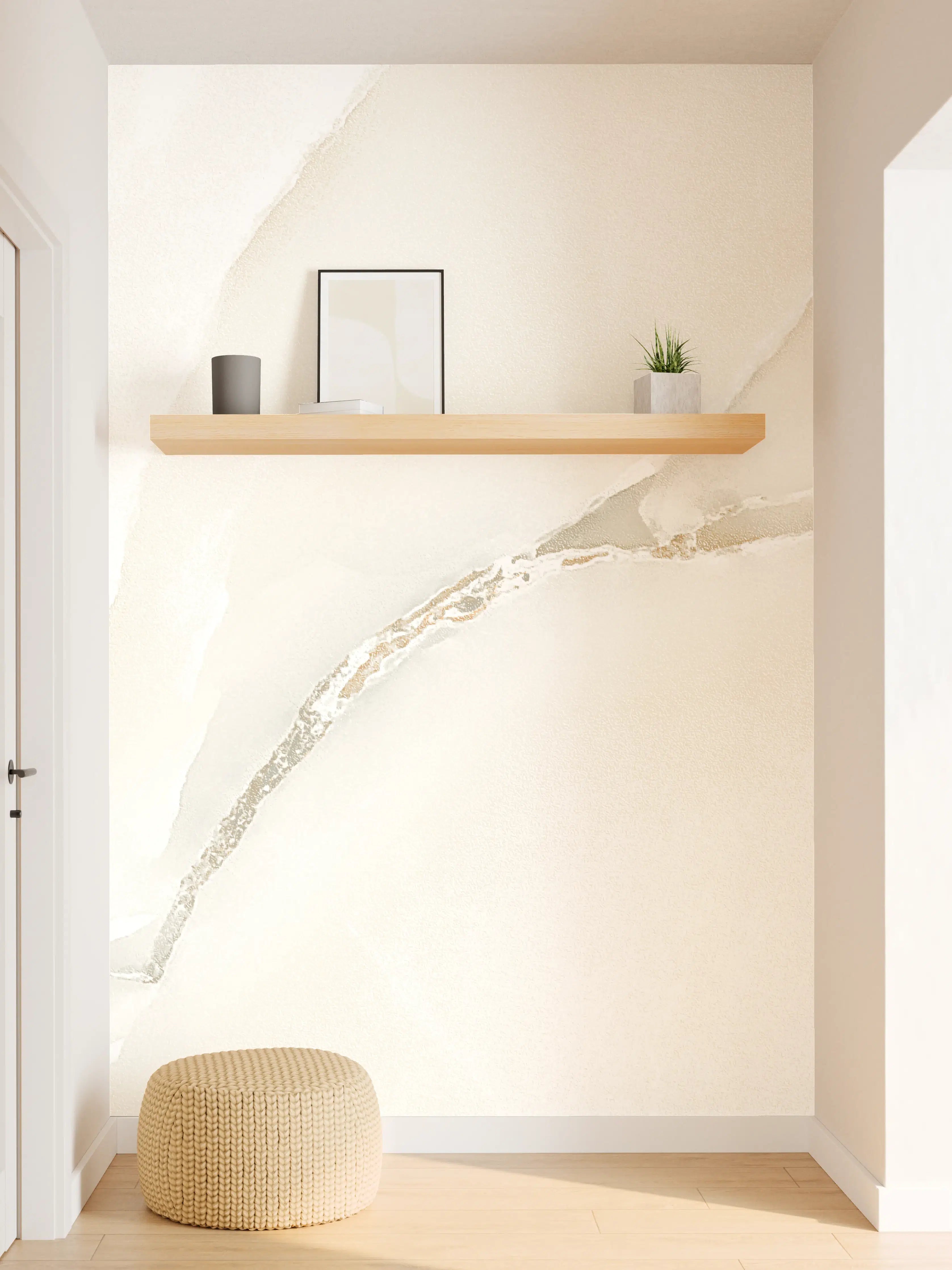 Wandverkleidung Flur - Polierter Onyxmarmor 1