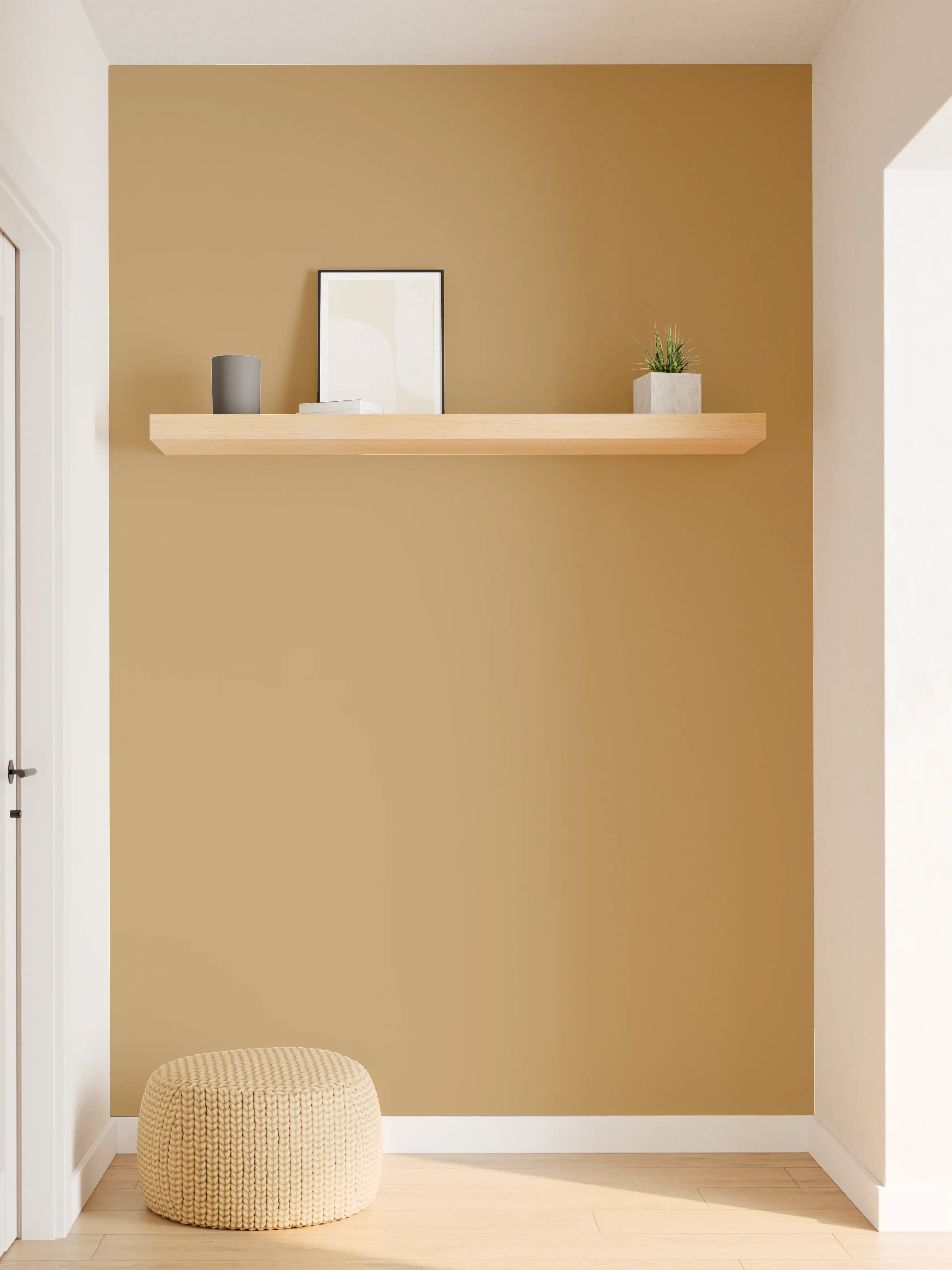 Wandverkleidung Flur - RAL 1011 (Braunbeige)