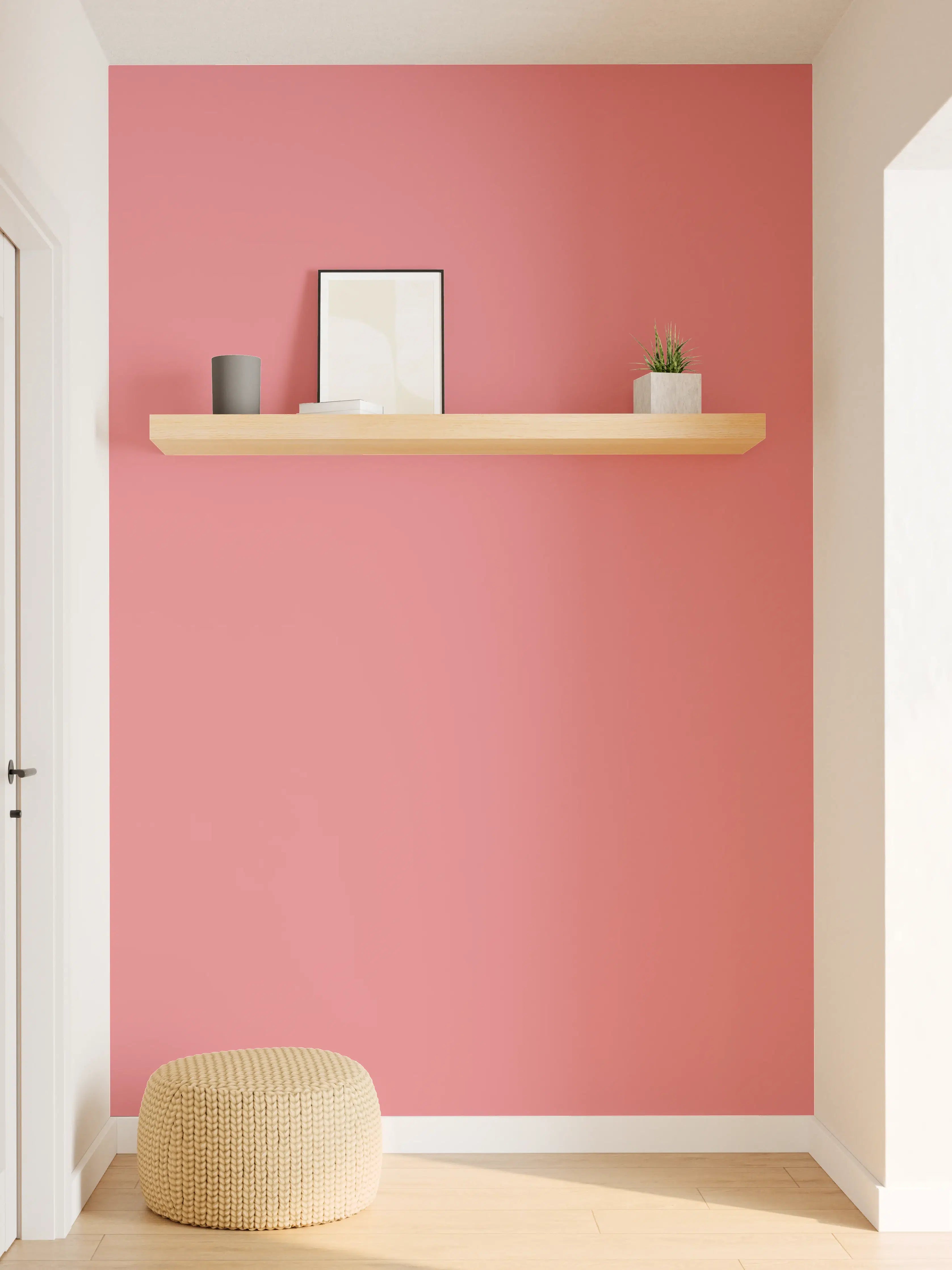 Wandverkleidung Flur - RAL 3014 (Altrosa)