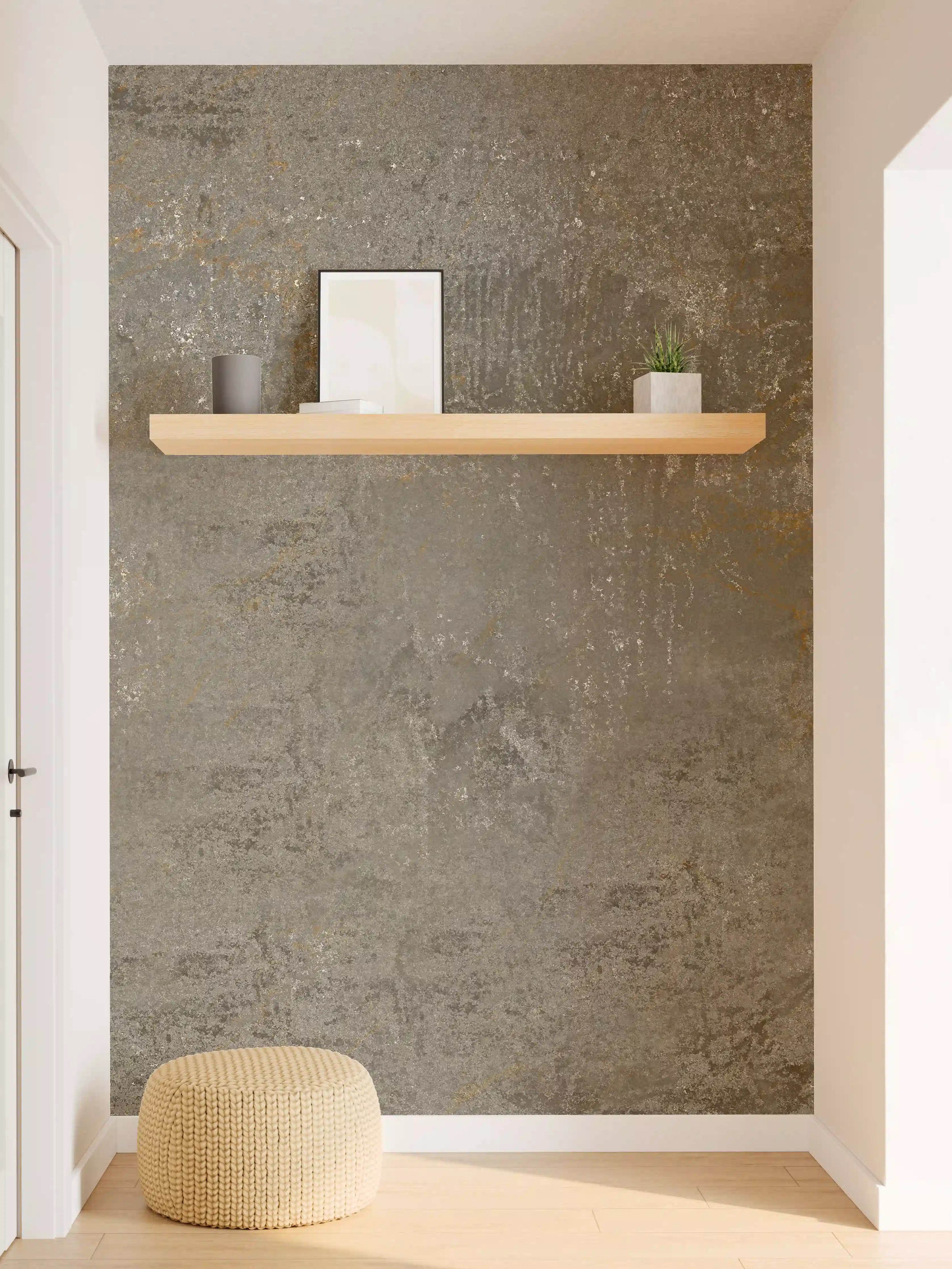 Wandverkleidung Flur - Rustikale Betonoptik Wandgestaltung