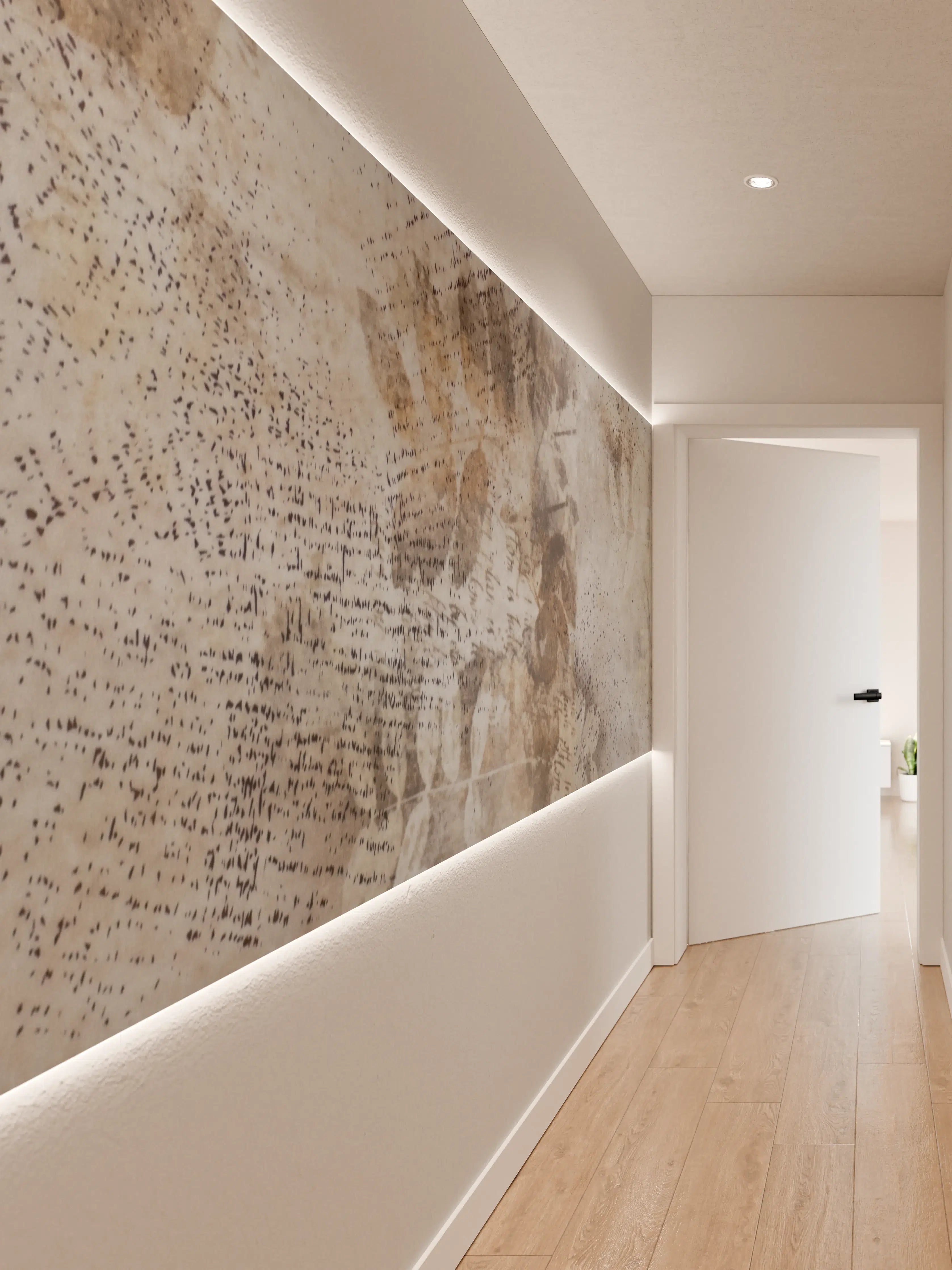 Wandverkleidung Flur - Rustikale Fliesenoptik - Eleganz fürs Zuhause
