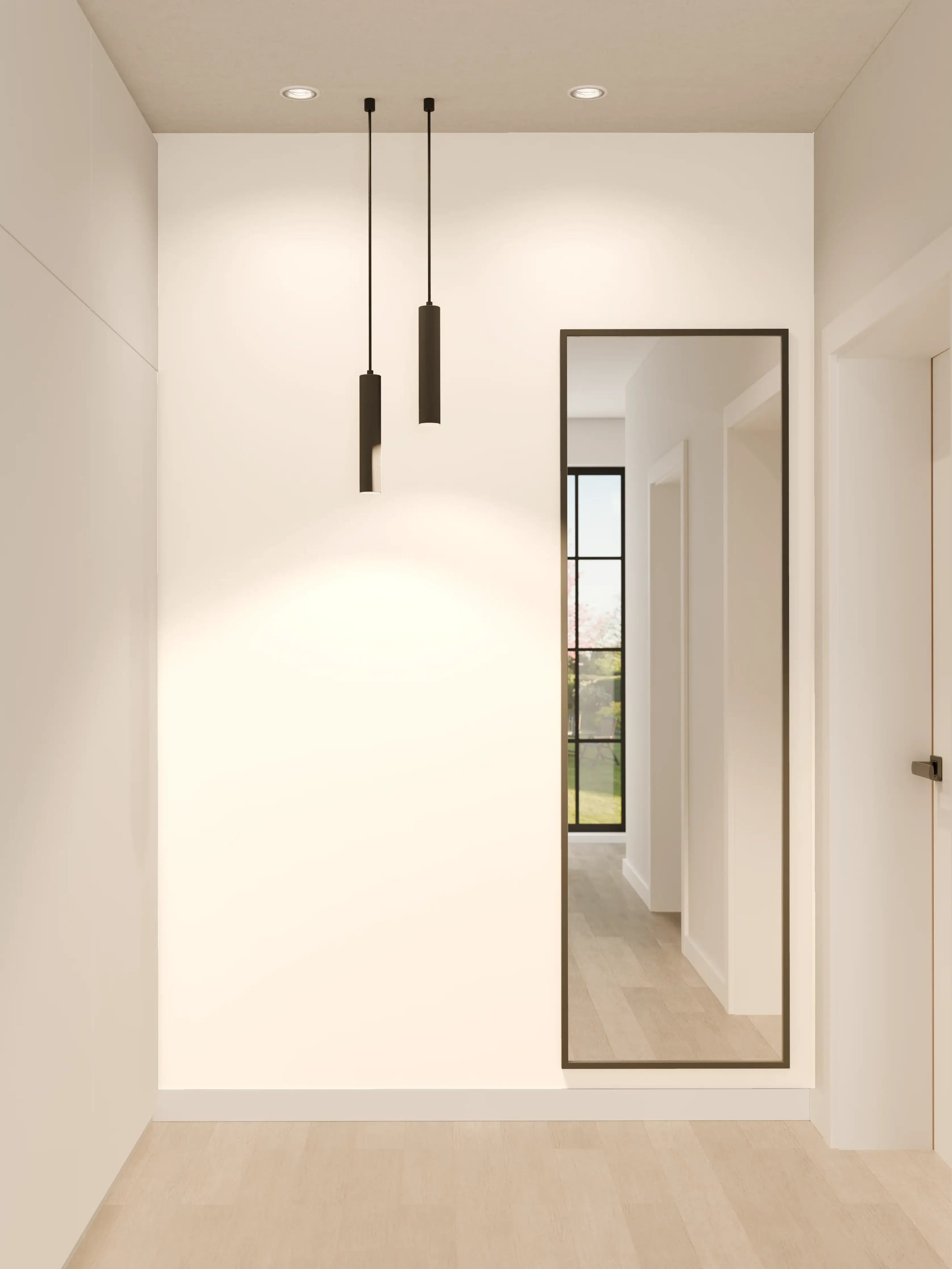 Wandverkleidung Flur - Schöner Kirschblütenast