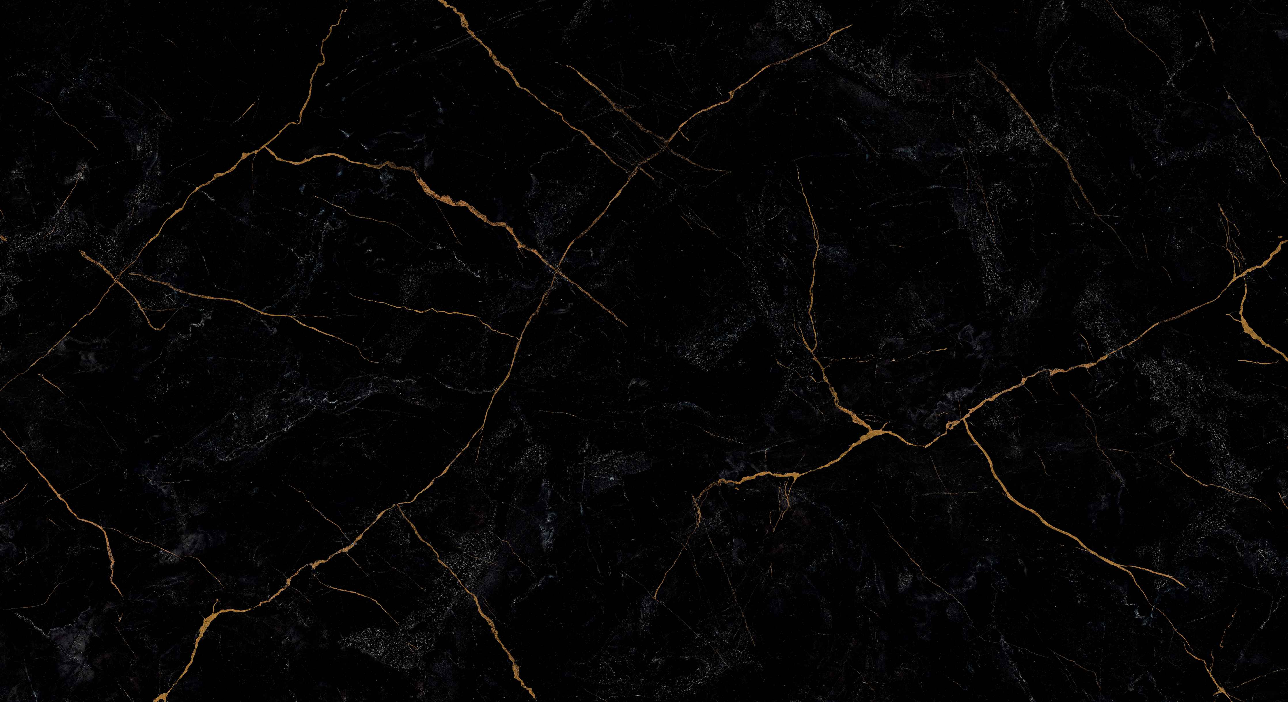 Wandverkleidung Flur-Schwarzer Marmor mit dünnen goldenen Adern