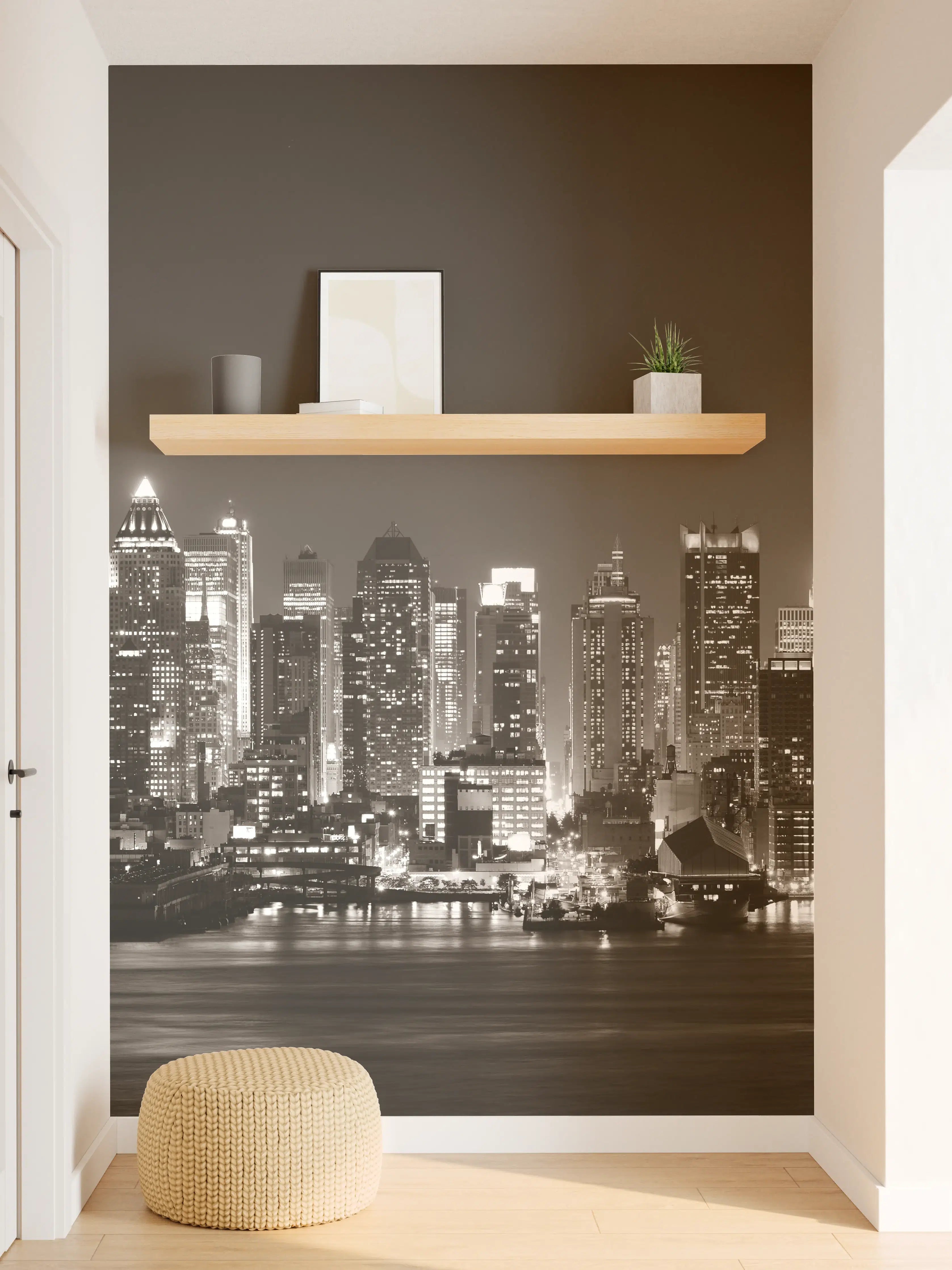 Wandverkleidung Flur - Skyline von Midtown Manhattan