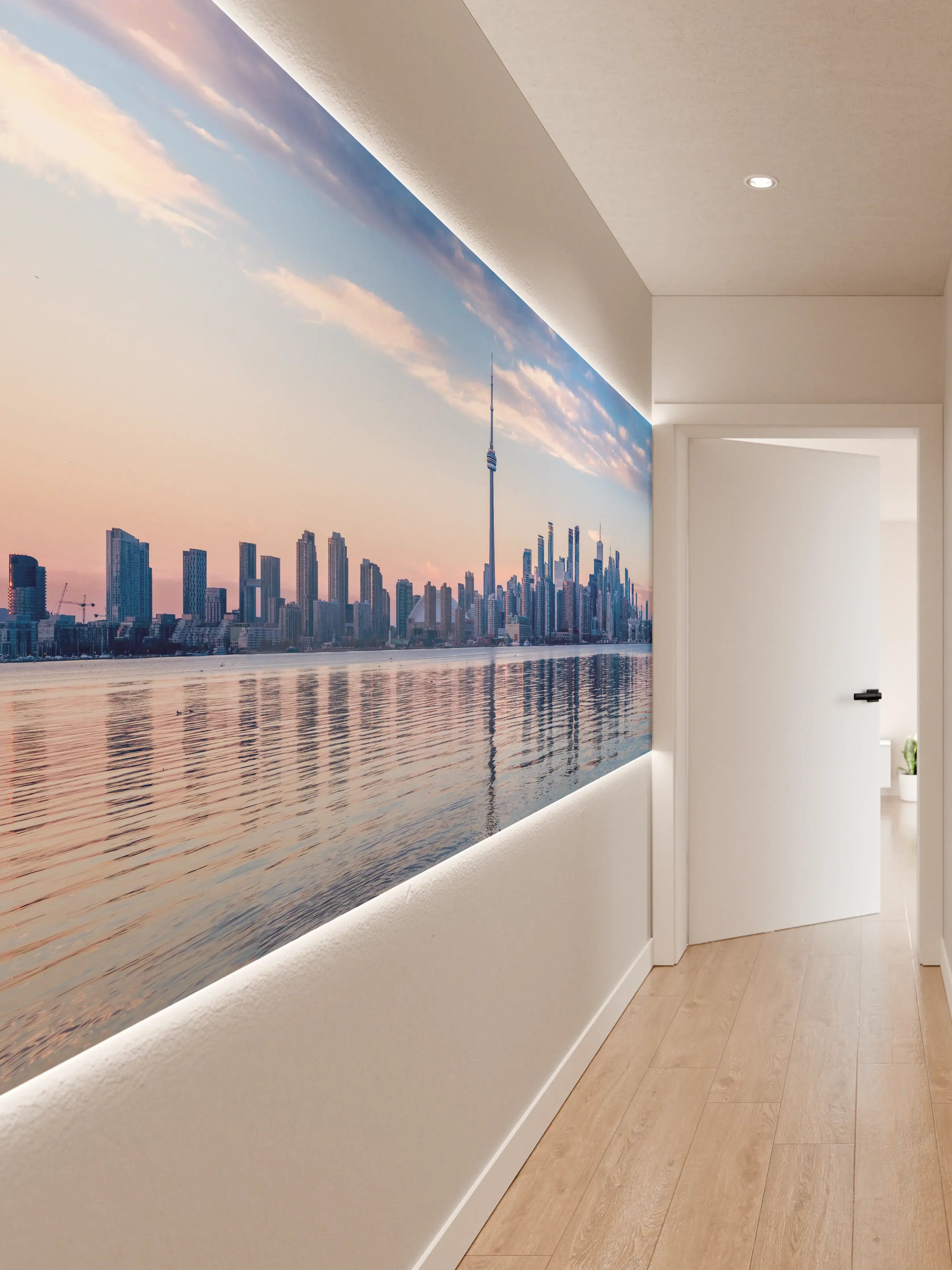 Wandverkleidung Flur - Skyline von Toronto