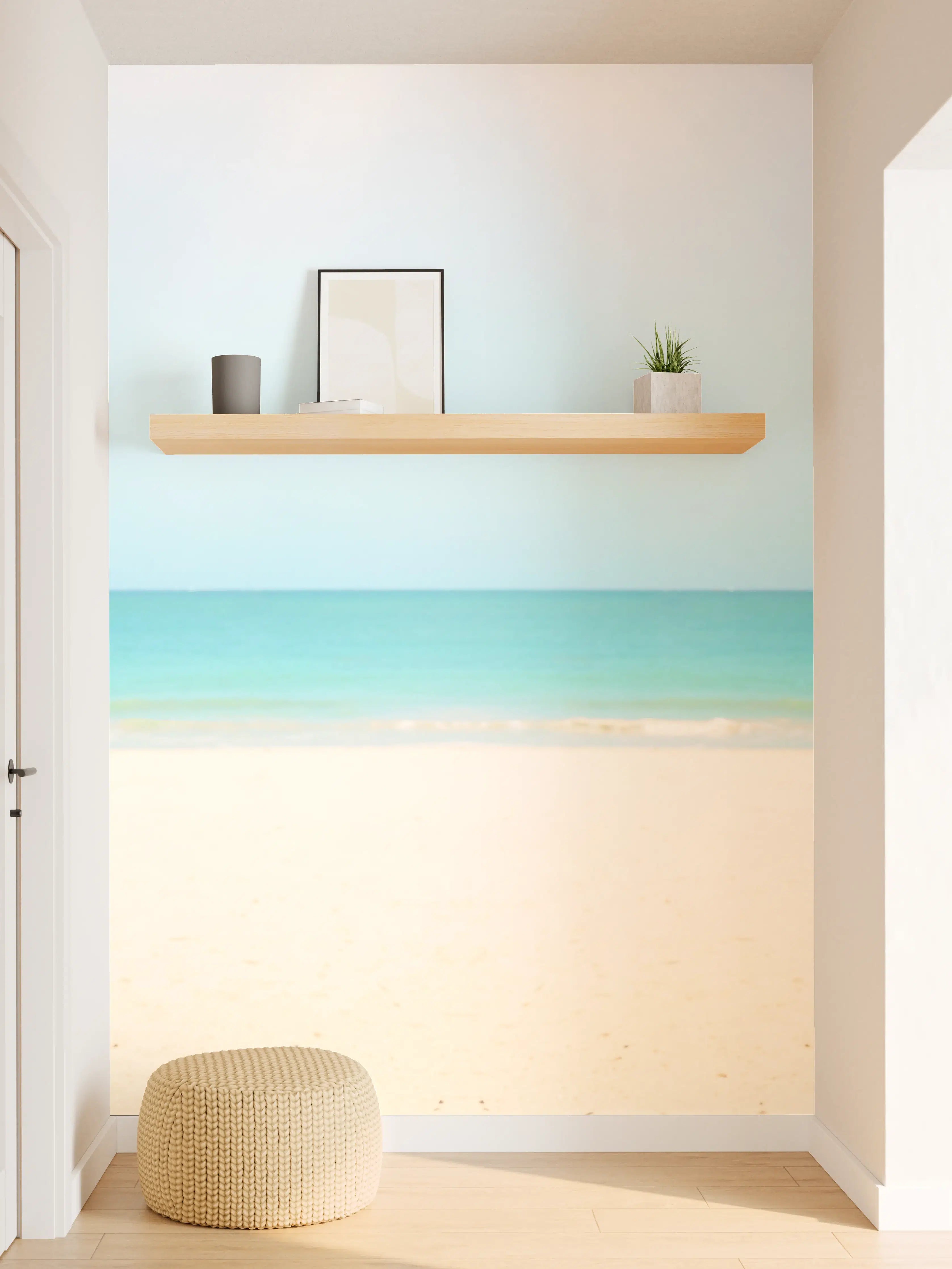 Wandverkleidung Flur - Sonniges tropisches Strandpanorama