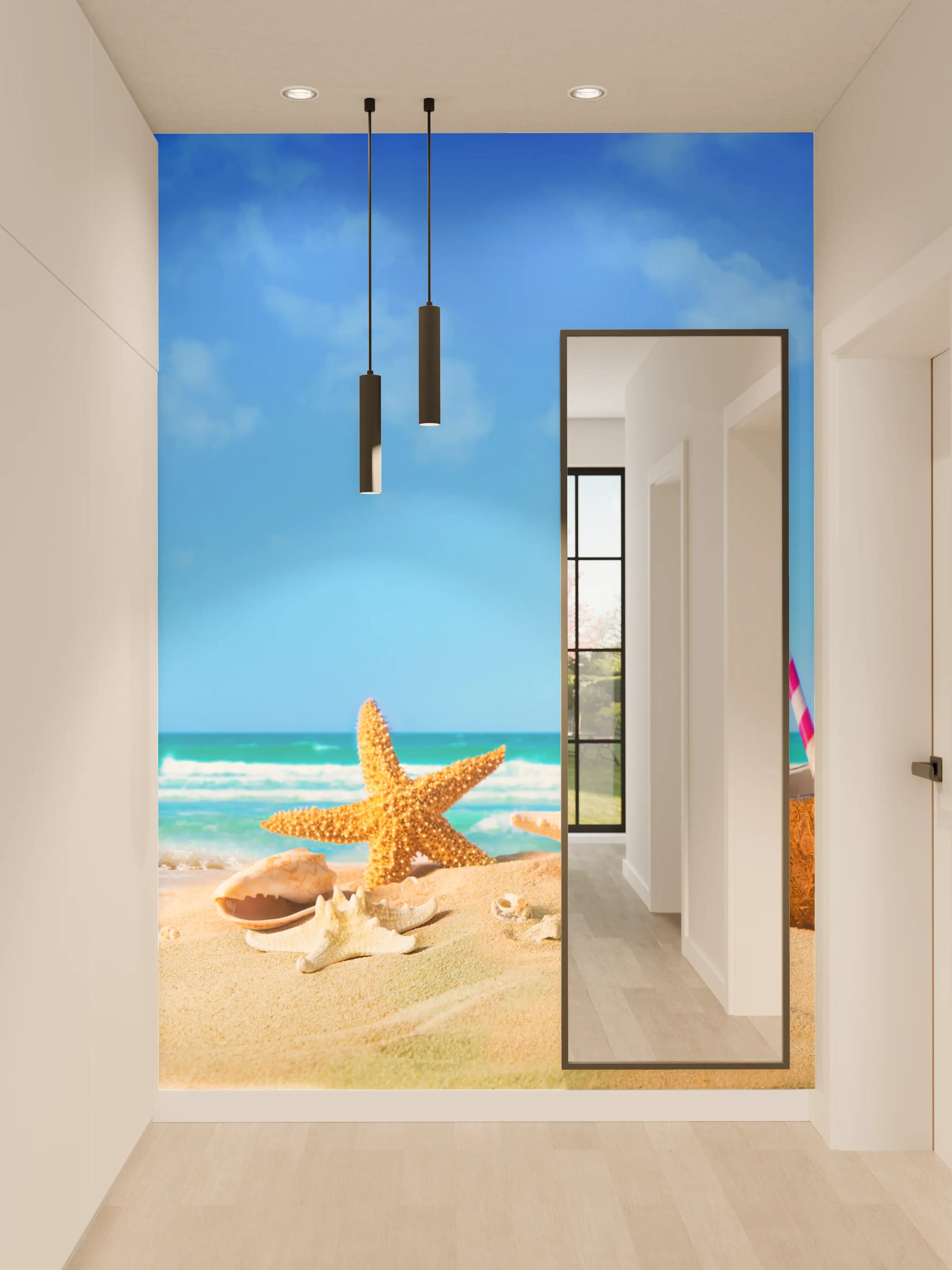Wandverkleidung Flur - Strandaccesoires