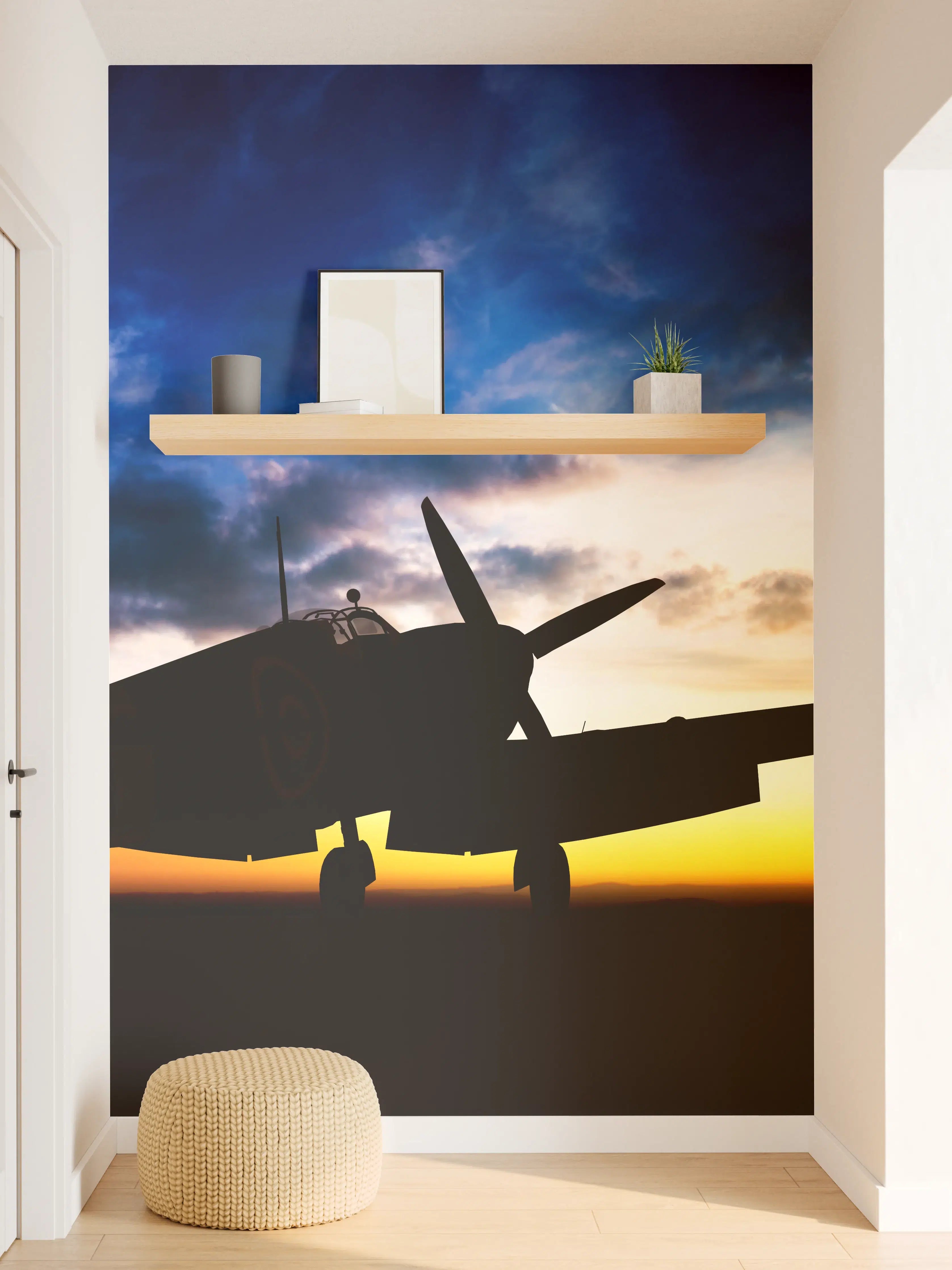 Wandverkleidung Flur - Supermarine Spitfire