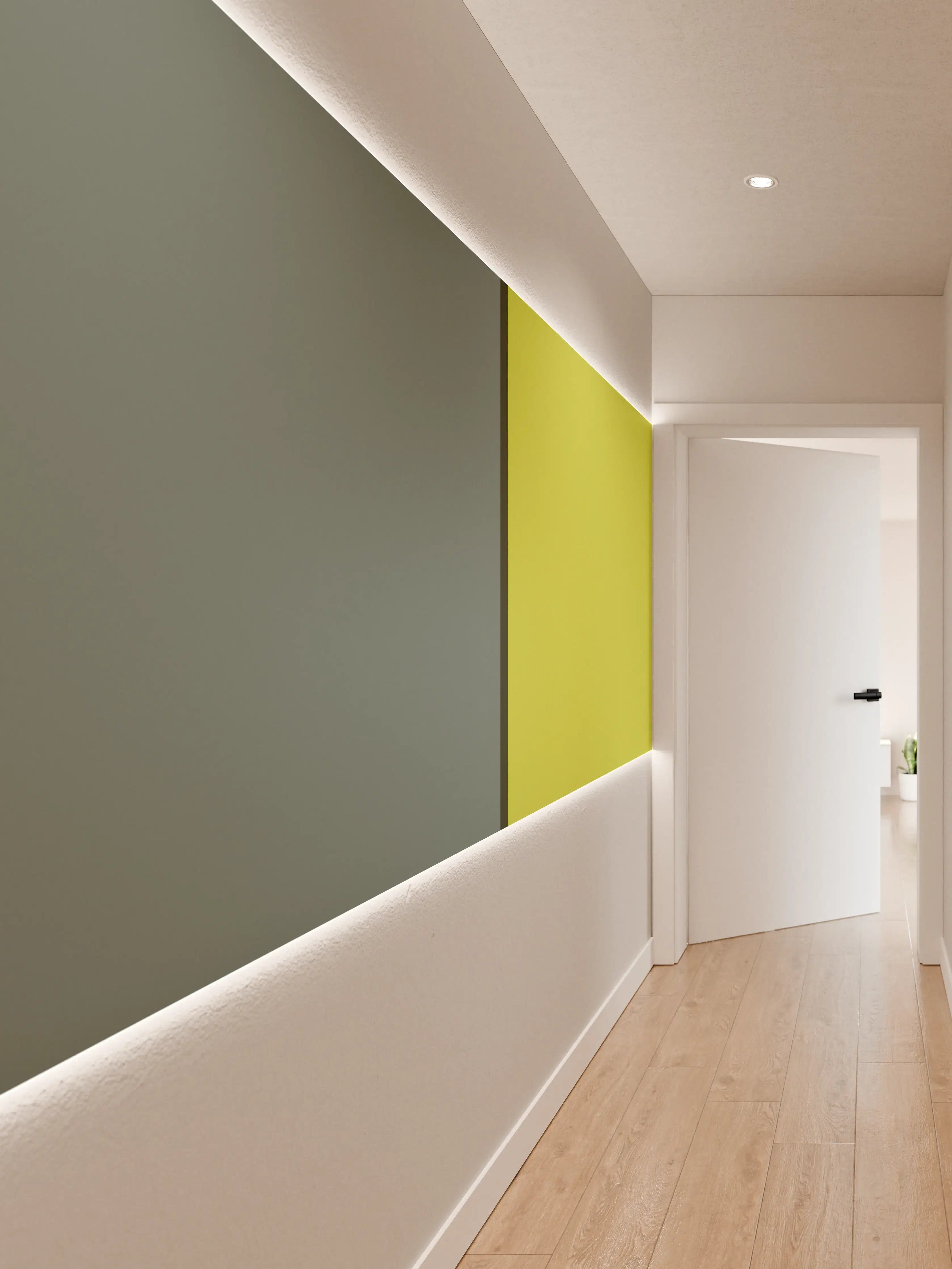 Wandverkleidung Flur - The Greens -  Easy Vertical - Matcha