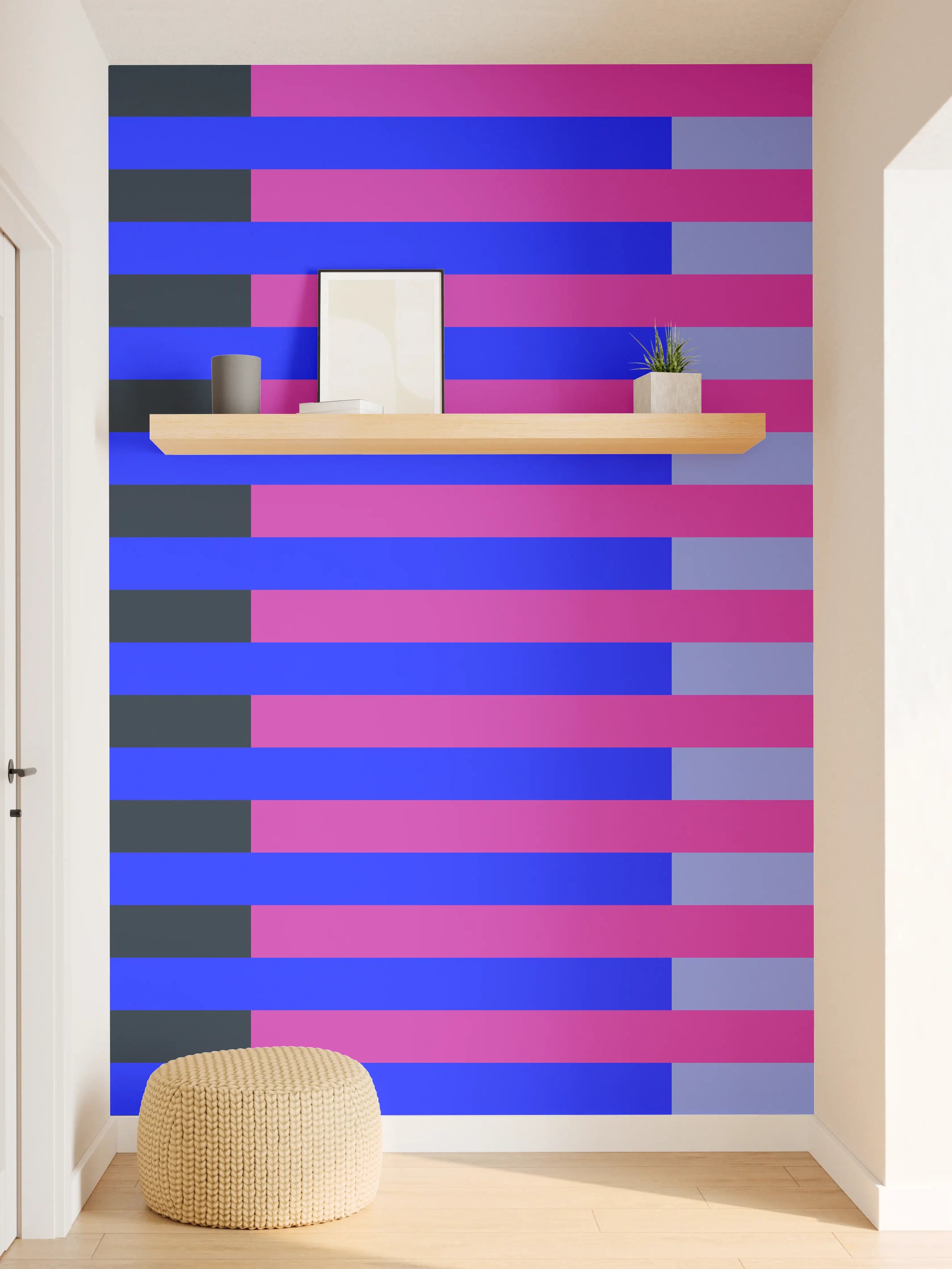 Wandverkleidung Flur - The Neons - Multy Stripes - Luna