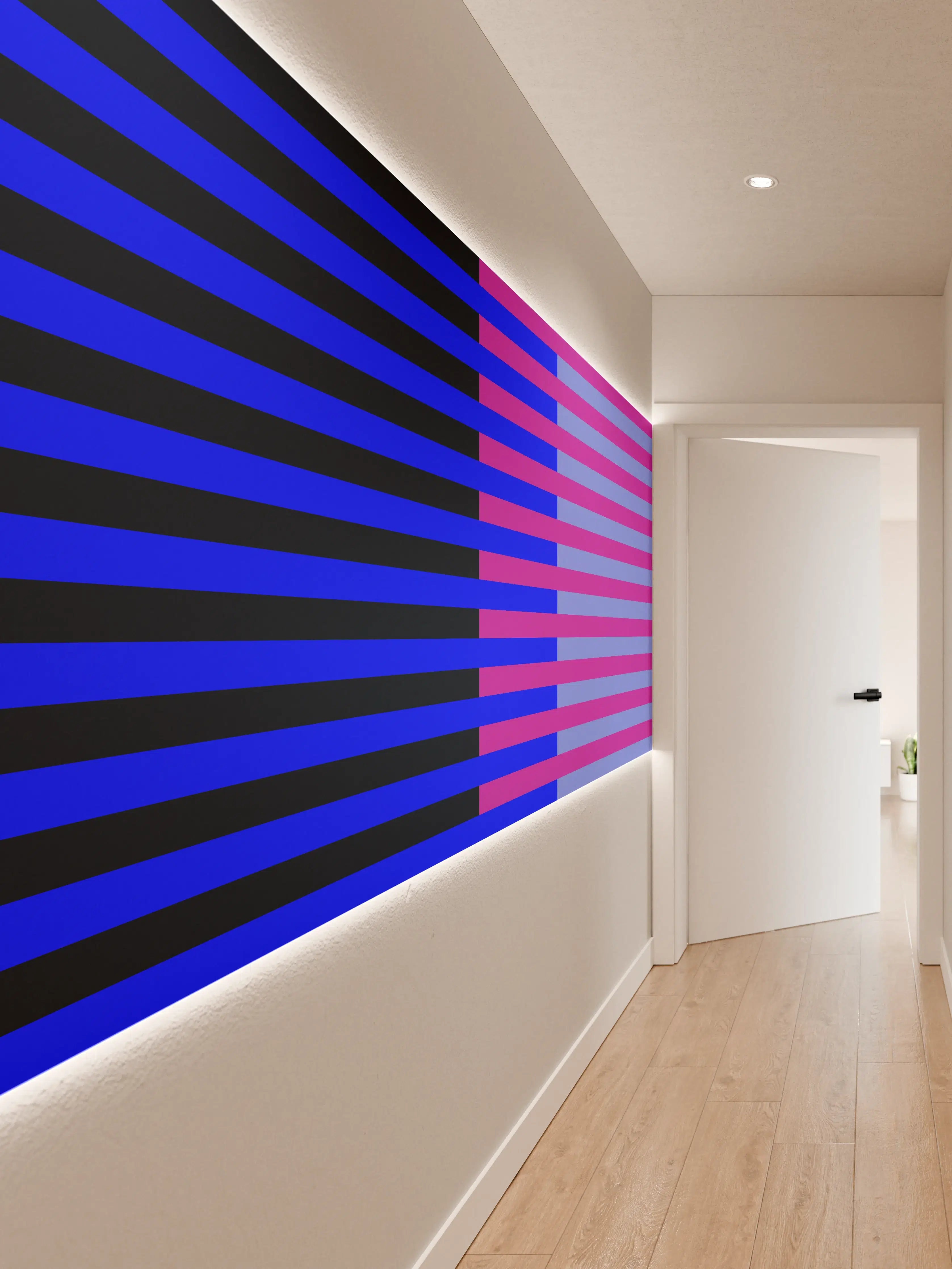 Wandverkleidung Flur - The Neons - Multy Stripes - Luna