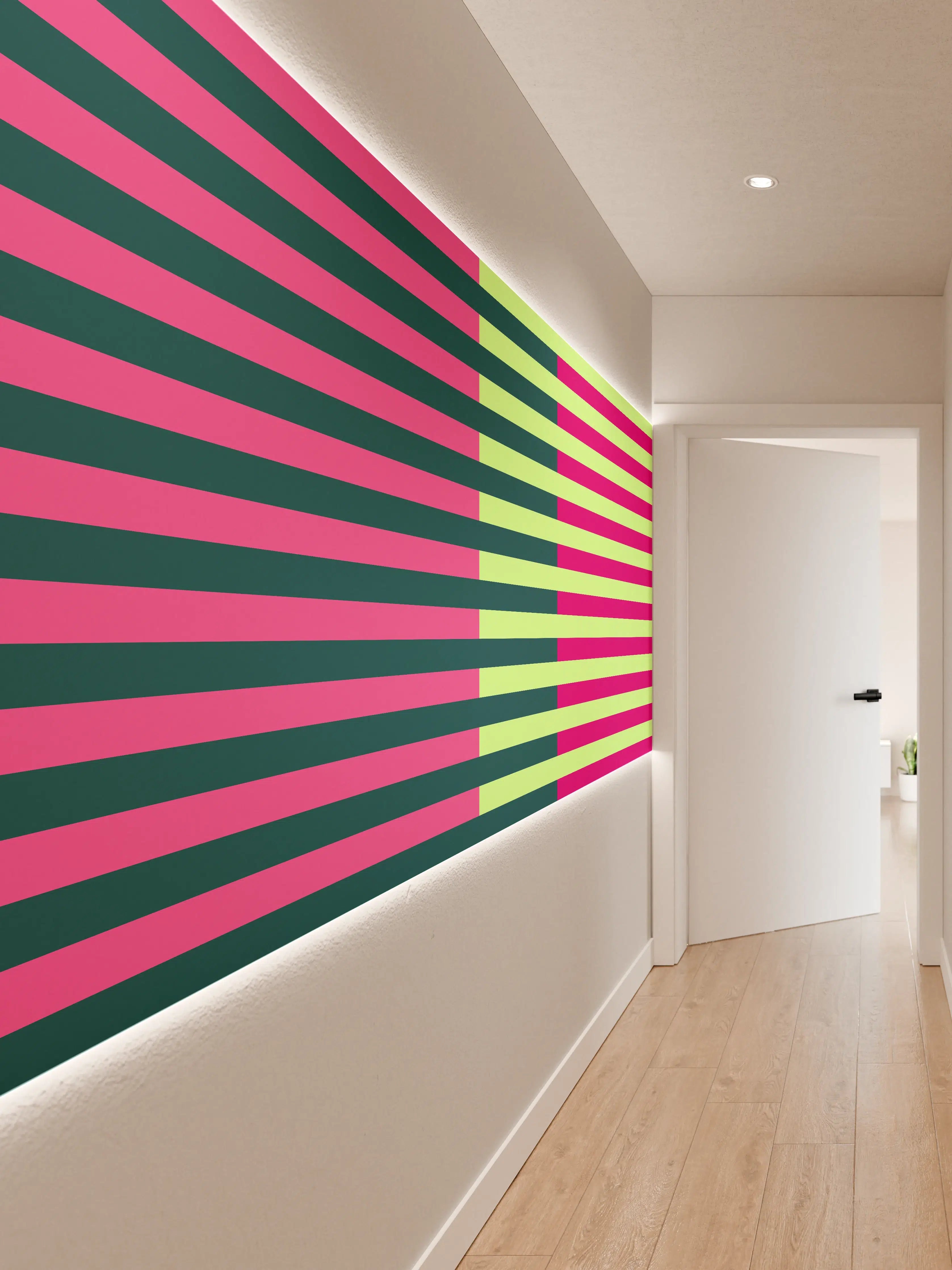 Wandverkleidung Flur - The Neons - Multy Stripes - Lyra