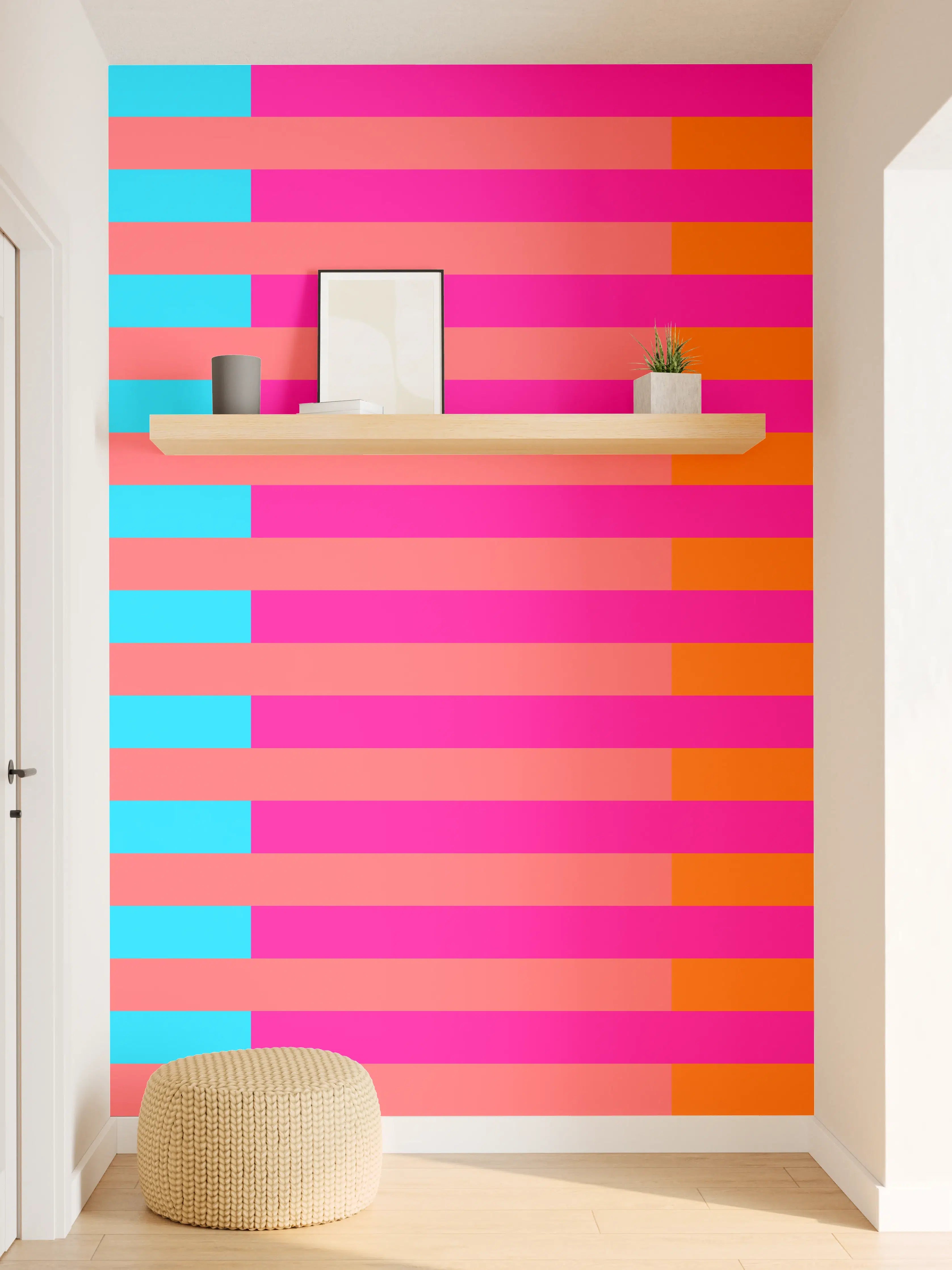 Wandverkleidung Flur - The Neons - Multy Stripes - Nova