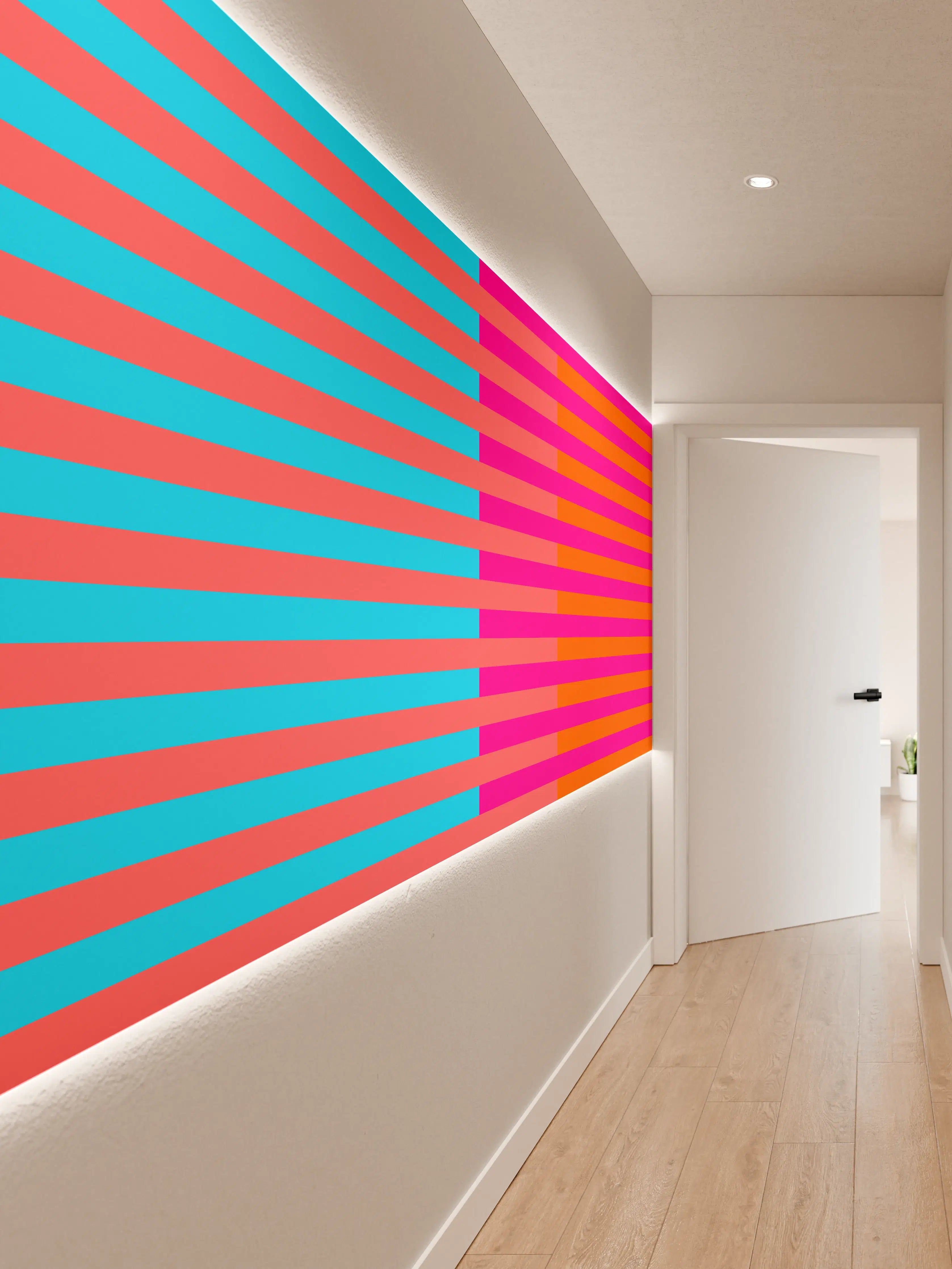 Wandverkleidung Flur - The Neons - Multy Stripes - Nova