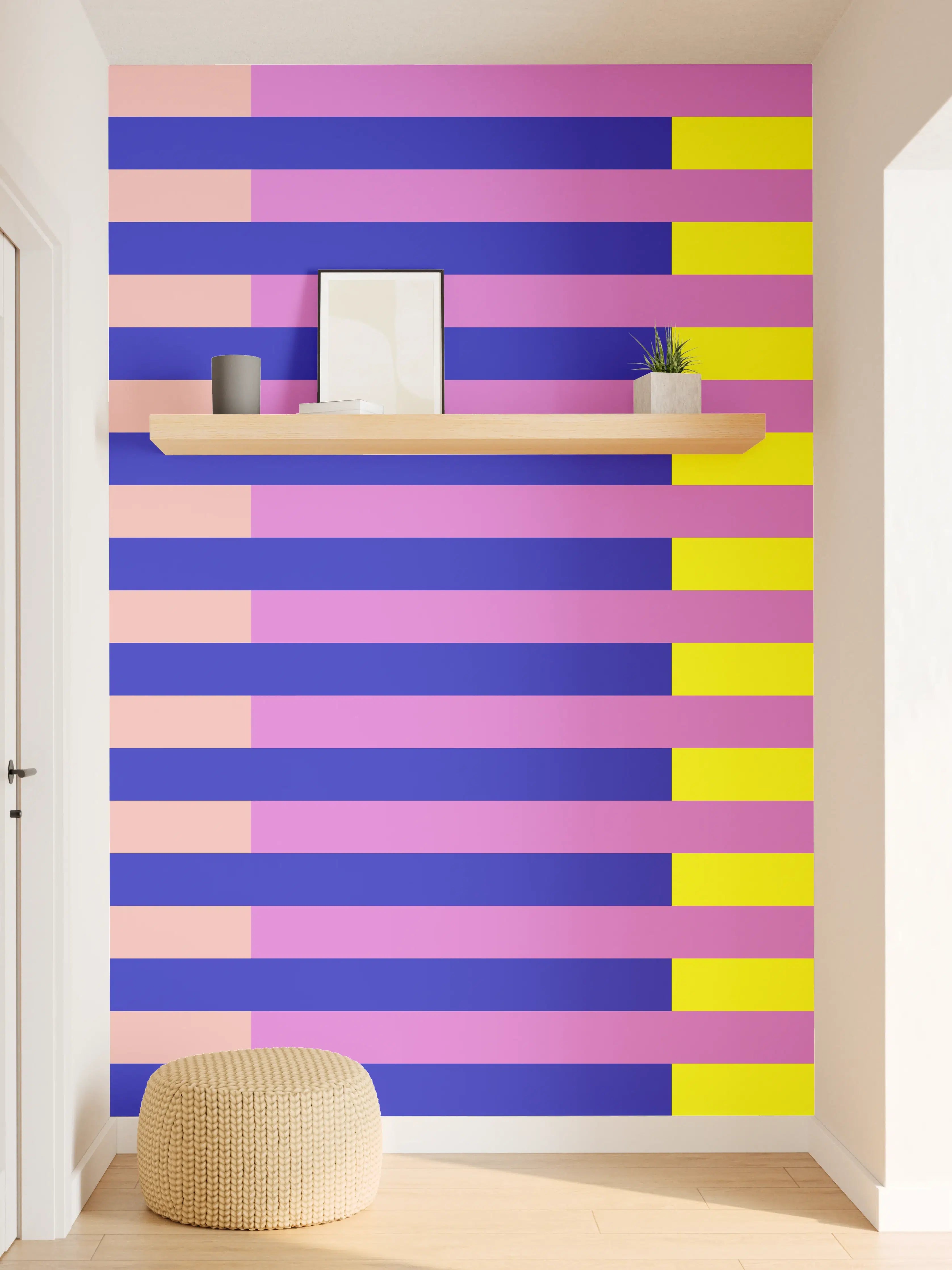 Wandverkleidung Flur - The Neons - Multy Stripes - Stellar
