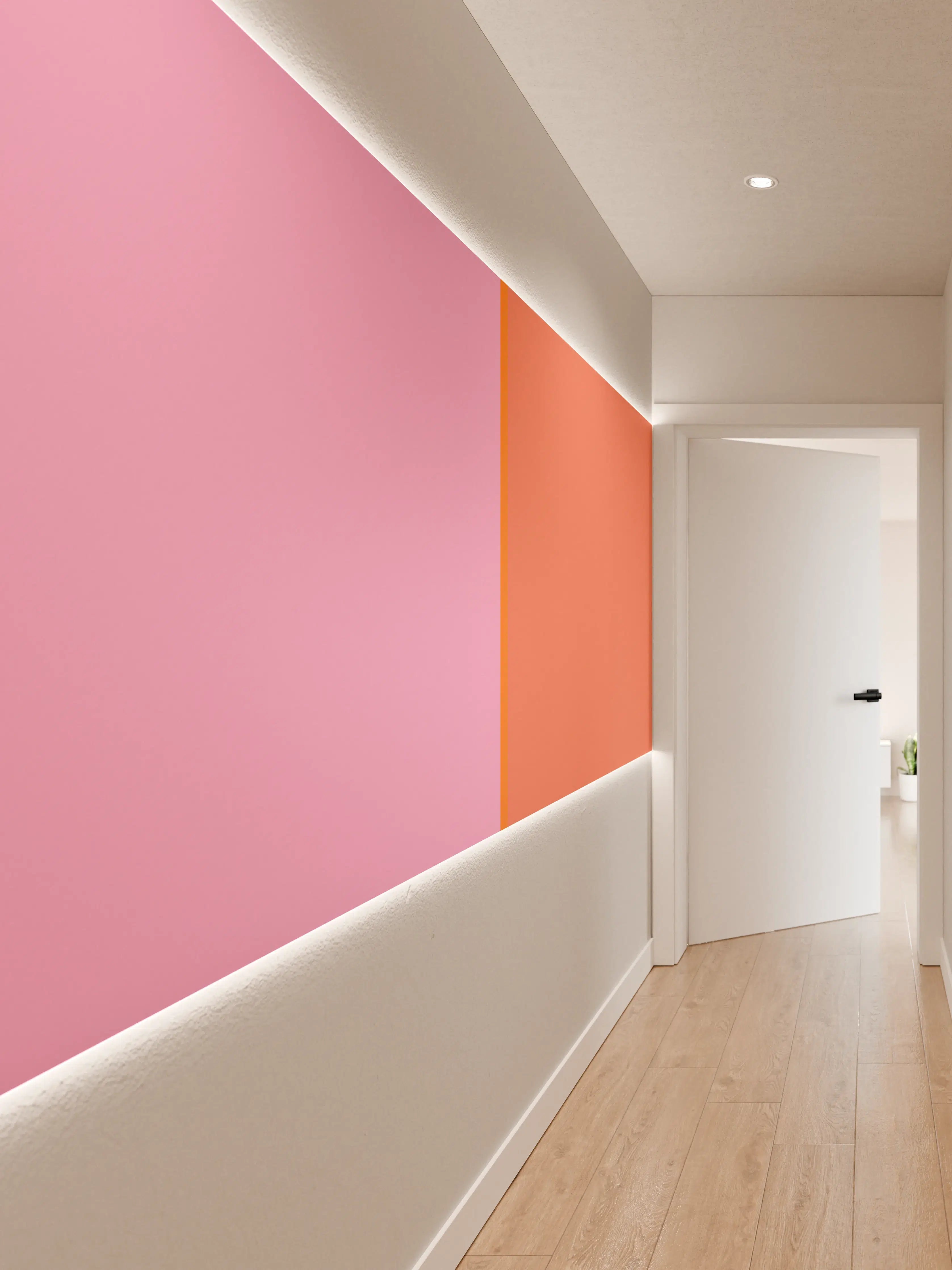 Wandverkleidung Flur - The Oranges - Easy Vertical - Coral