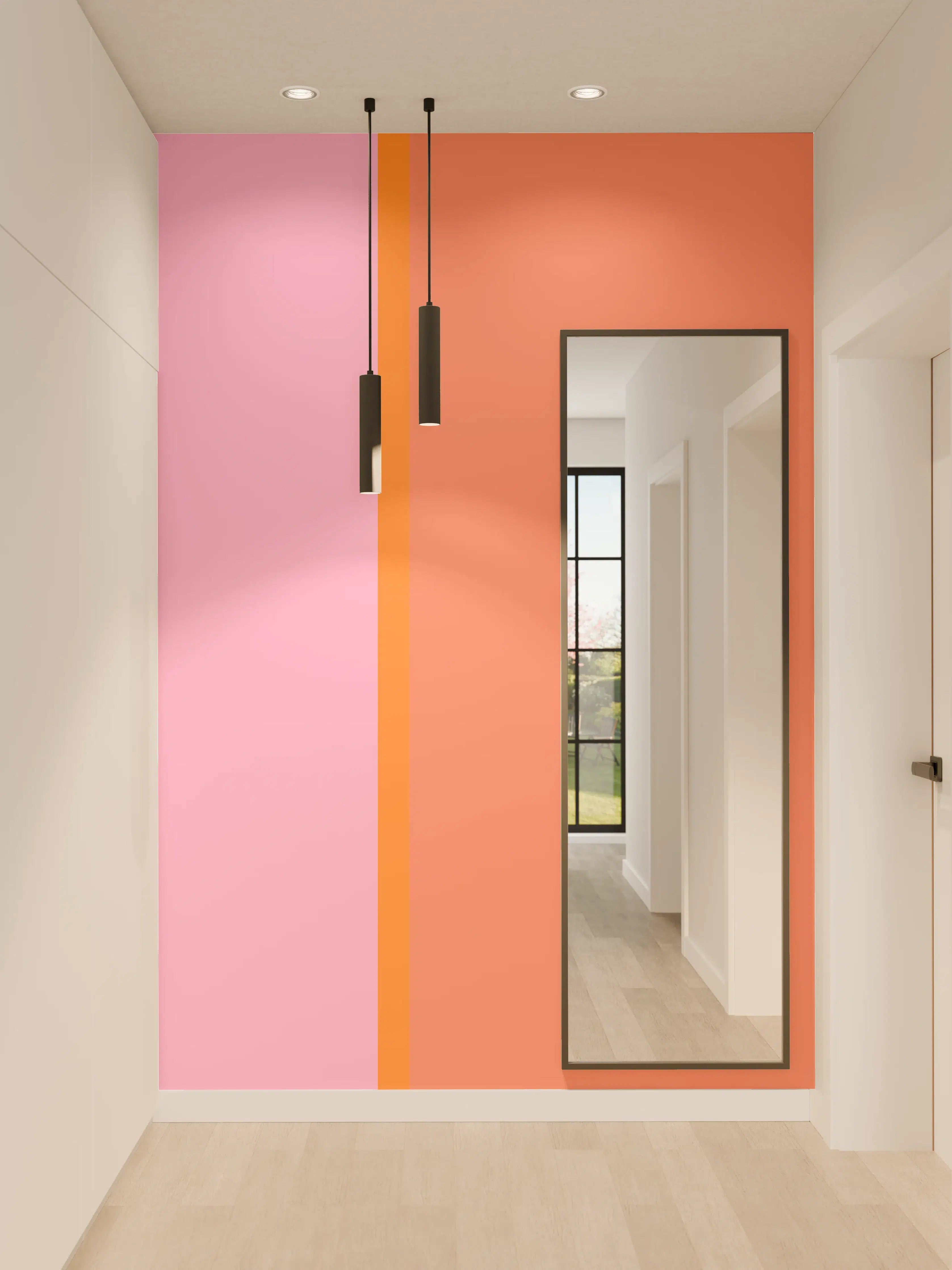 Wandverkleidung Flur - The Oranges - Easy Vertical - Coral