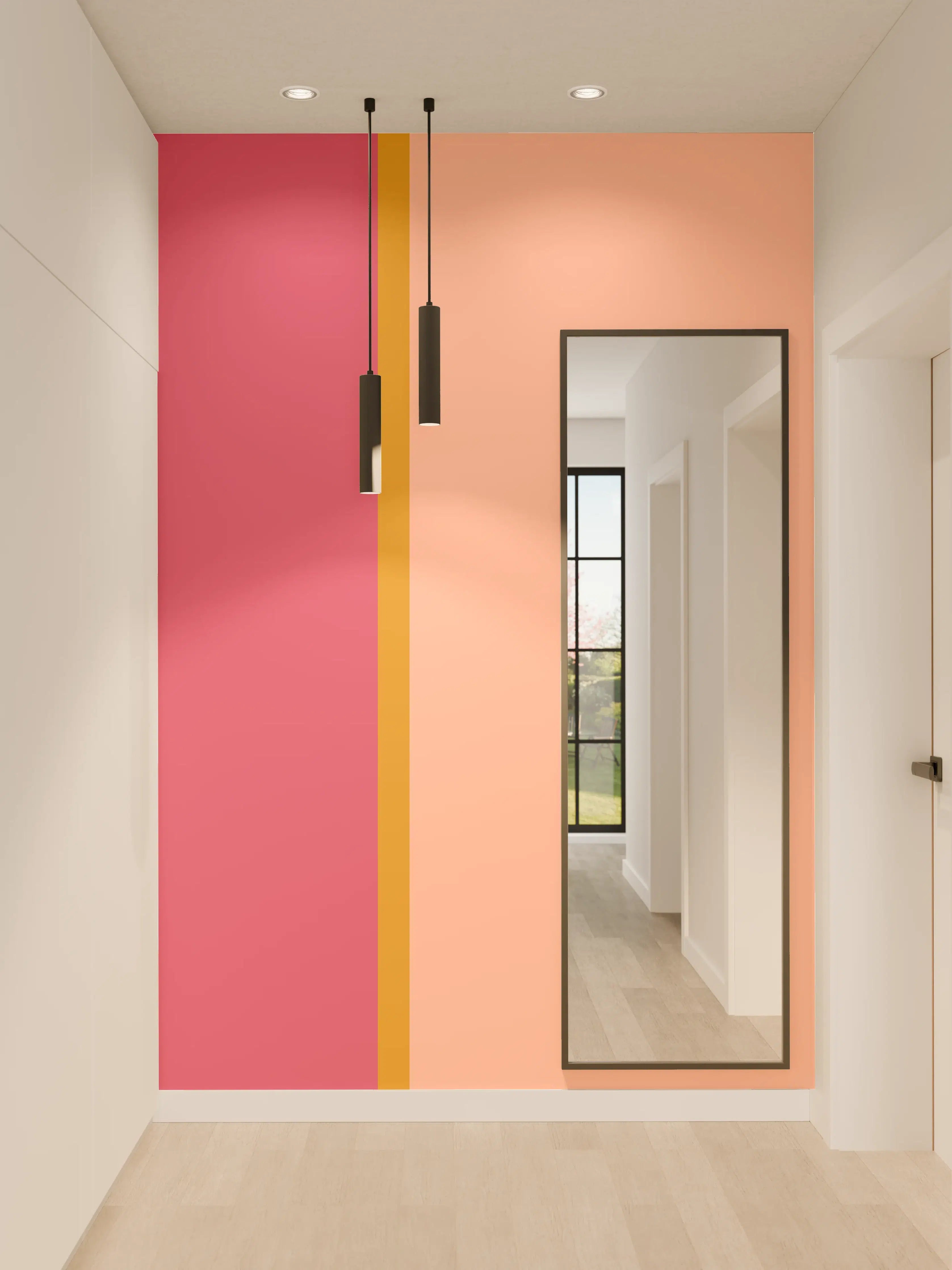 Wandverkleidung Flur - The Oranges - Easy Vertical - Cotton Candy