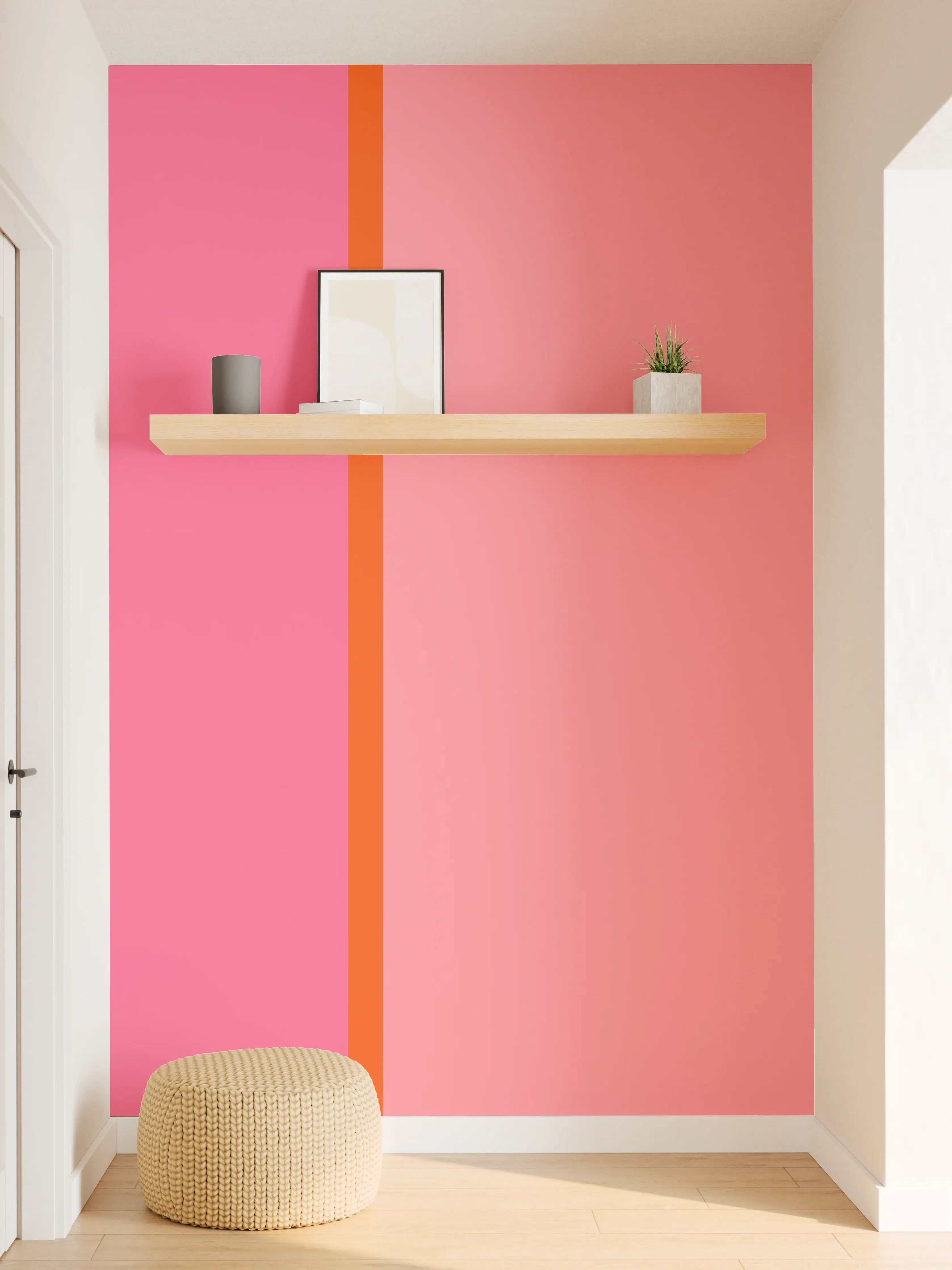 Wandverkleidung Flur - The Oranges - Easy Vertical - Raspberry