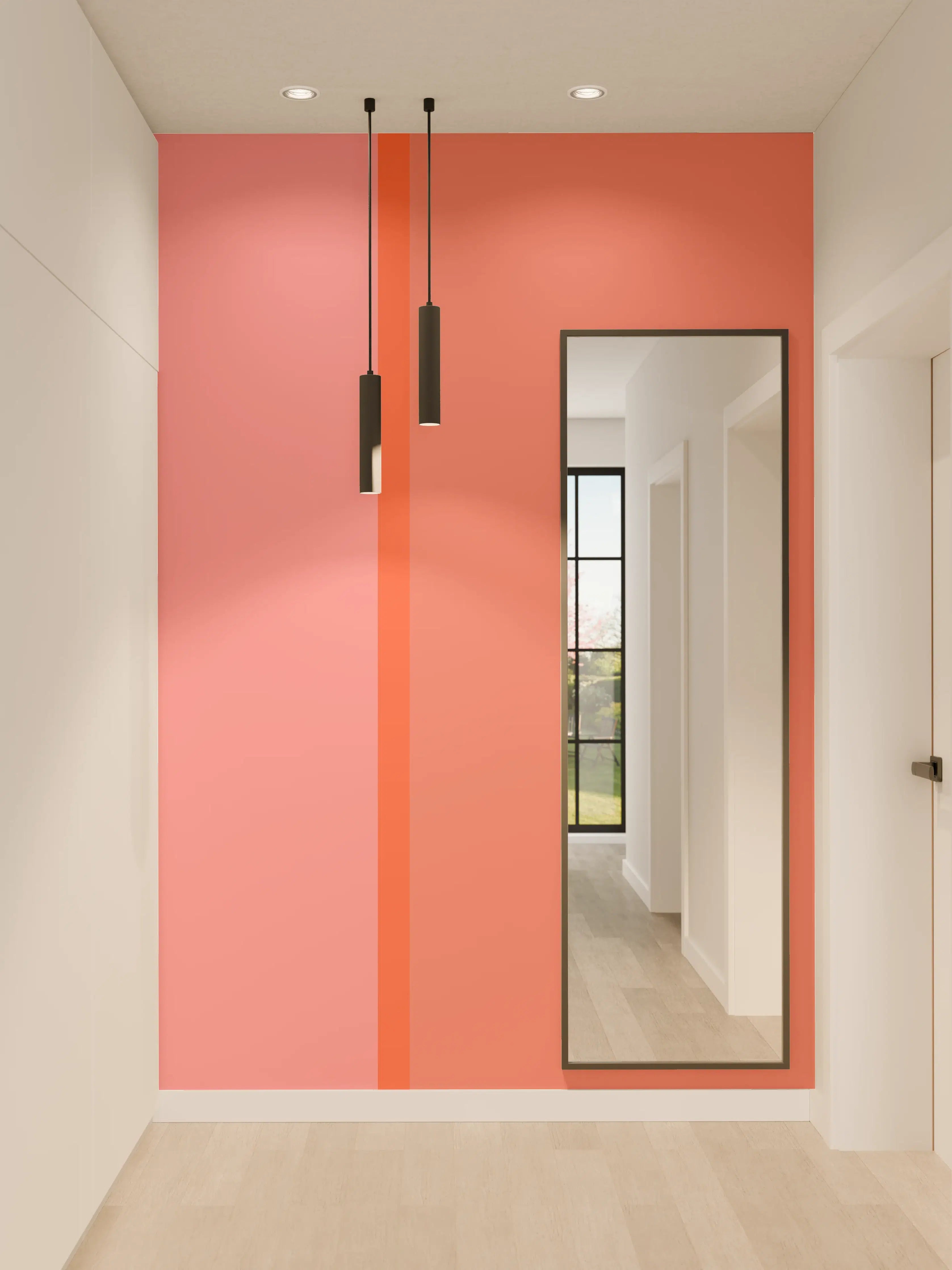 Wandverkleidung Flur - The Oranges - Easy Vertical - Salmon