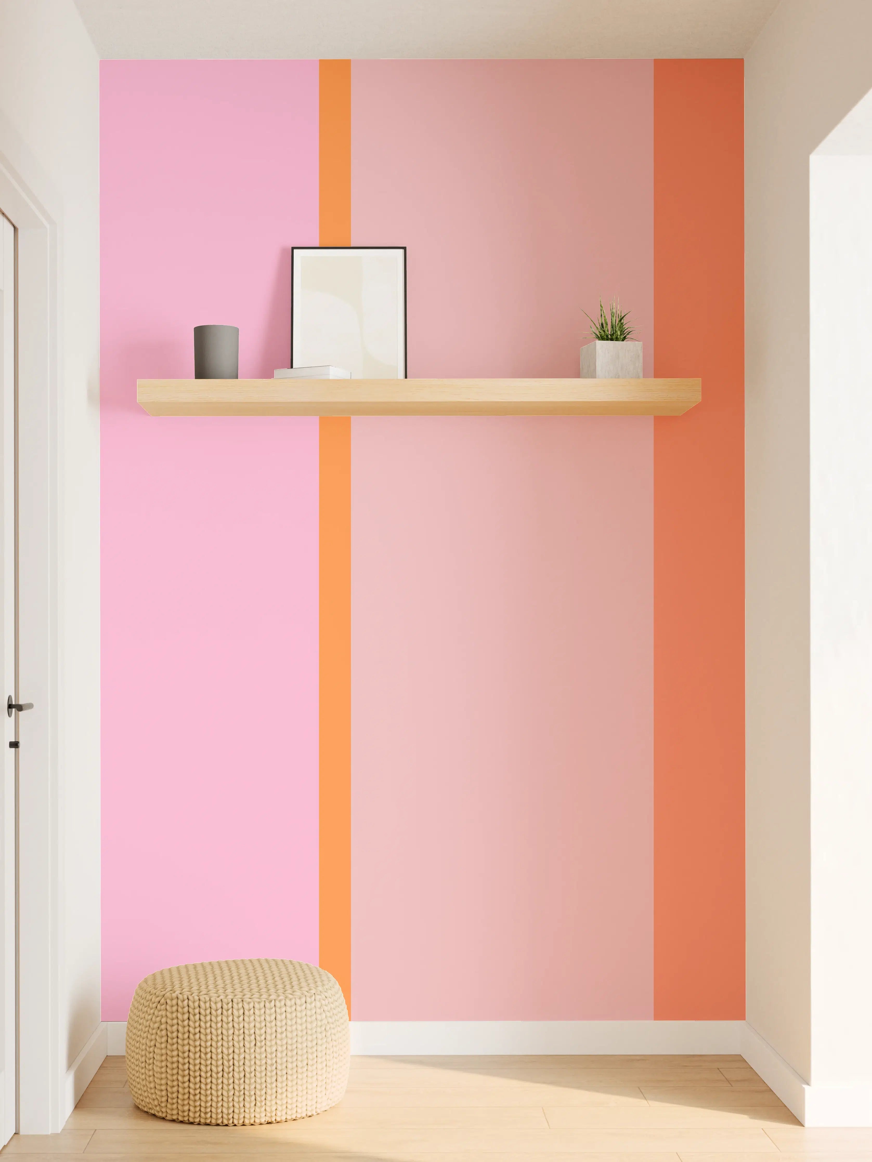 Wandverkleidung Flur - The Oranges - Vertical - Coral
