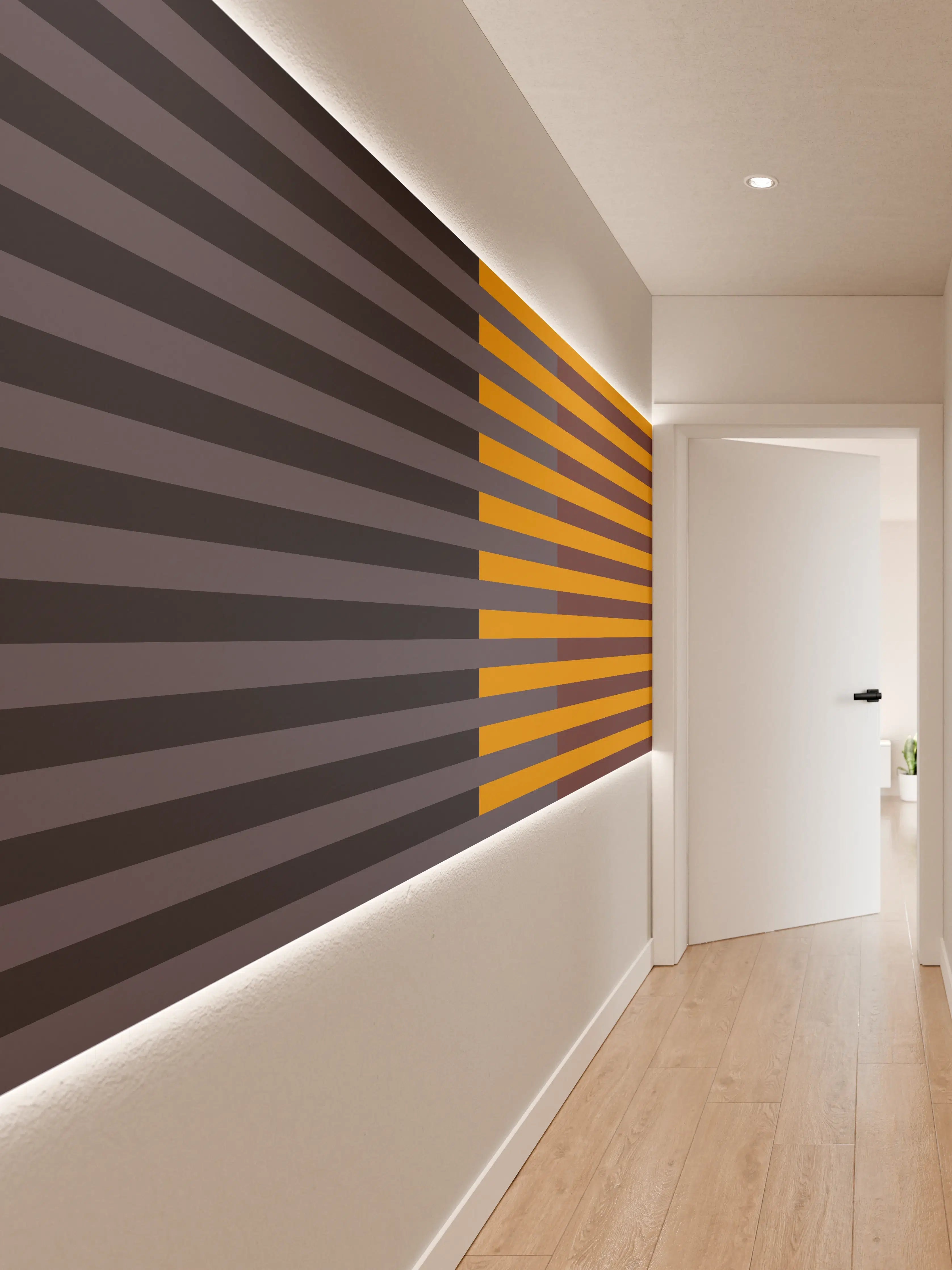 Wandverkleidung Flur - The Retros - Multy Stripes - Cersai
