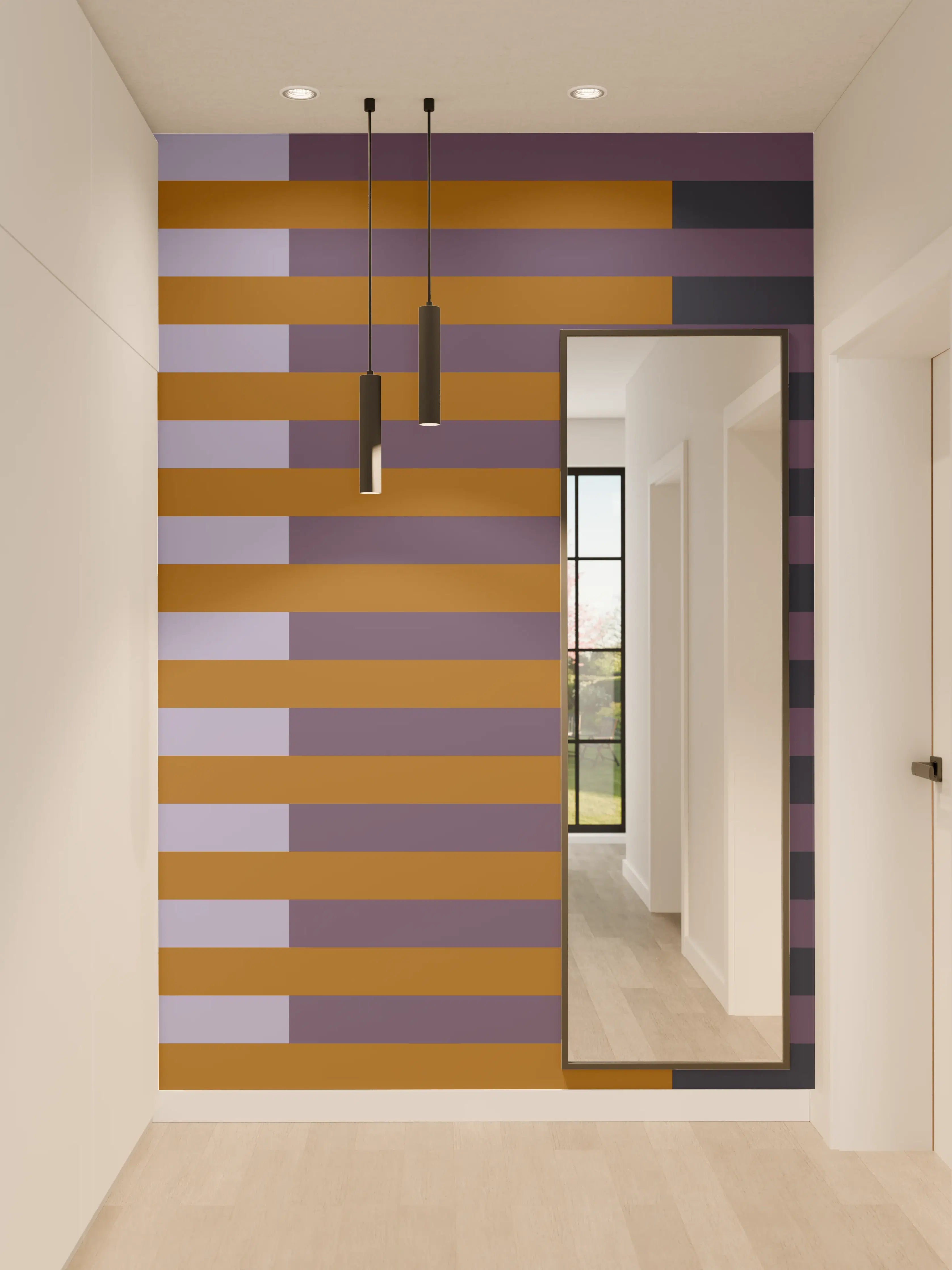 Wandverkleidung Flur - The Retros - Multy Stripes - Tyrion
