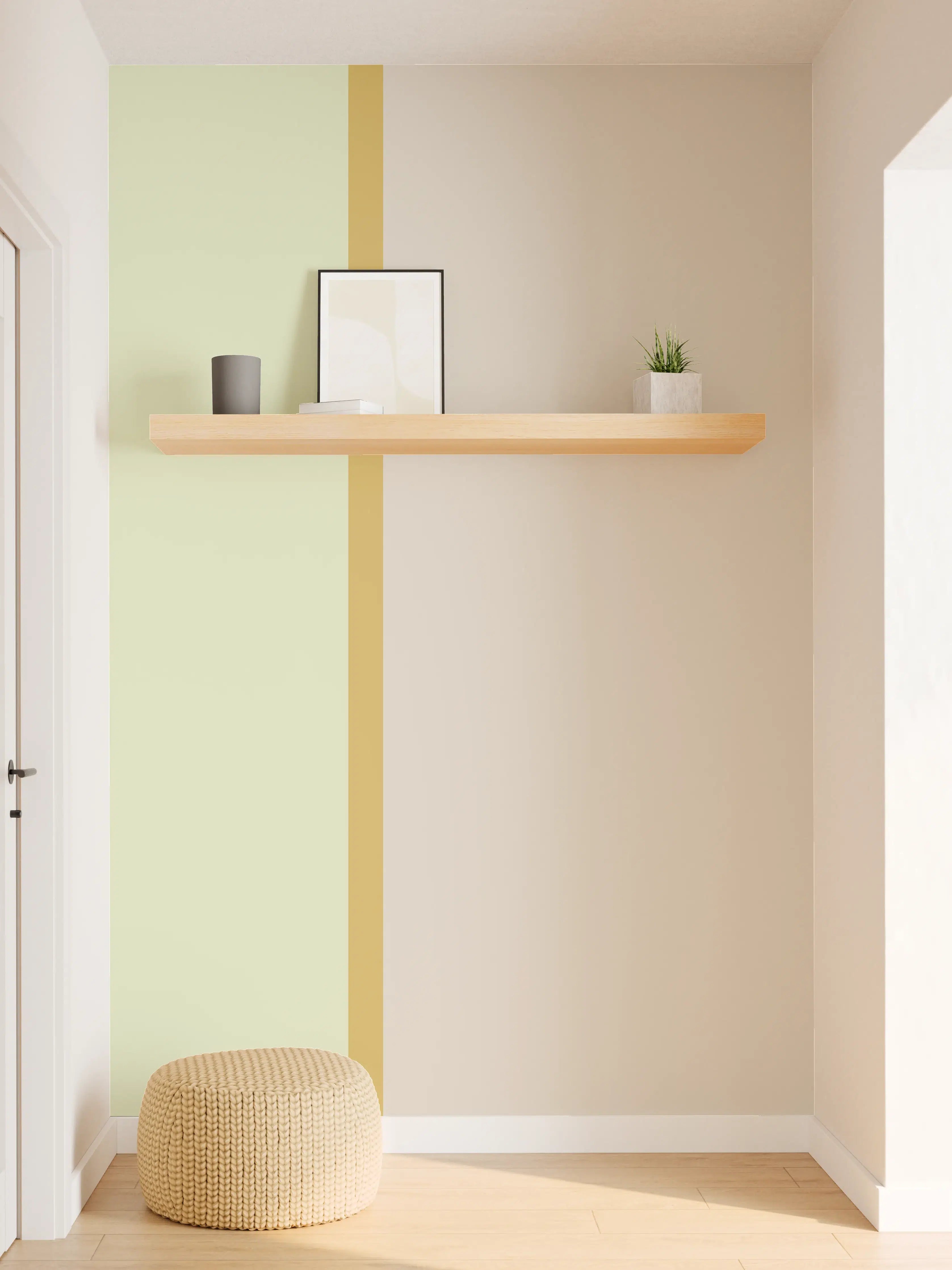 Wandverkleidung Flur - The Springs - Easy Vertikal - Birch