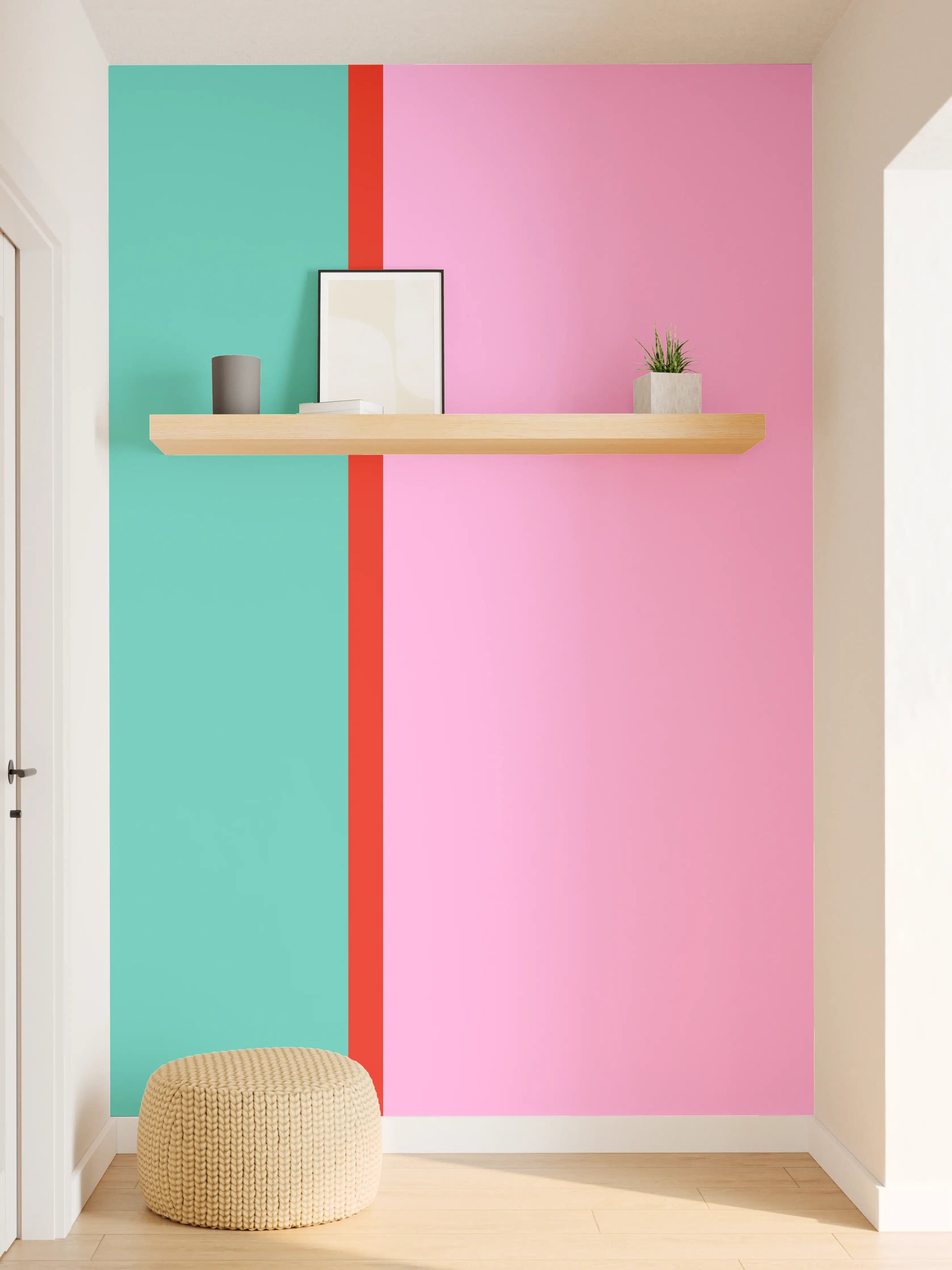 Wandverkleidung Flur - The Springs - Easy Vertikal - Peony