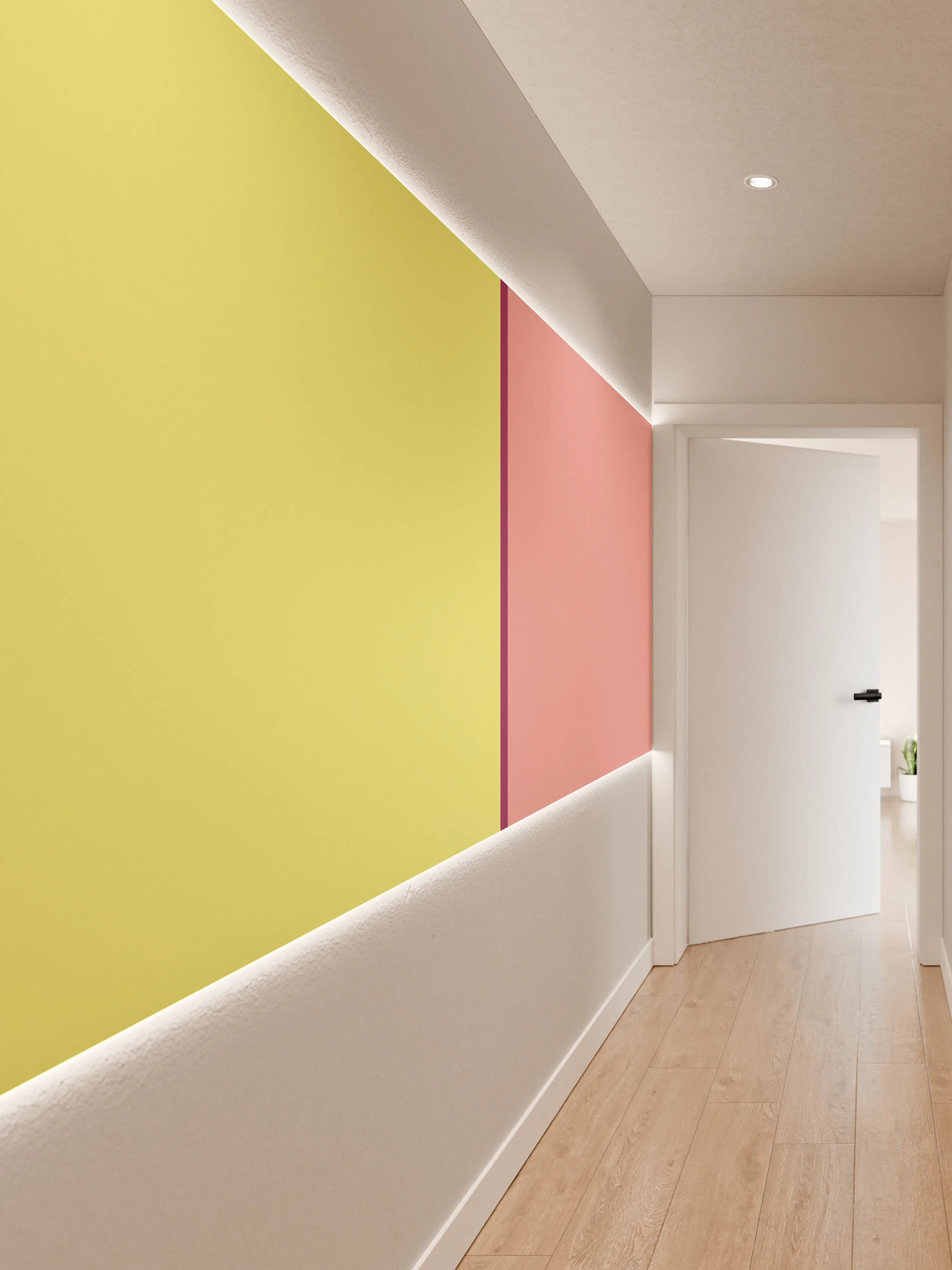 Wandverkleidung Flur - The Springs - Easy Vertikal - Tulip