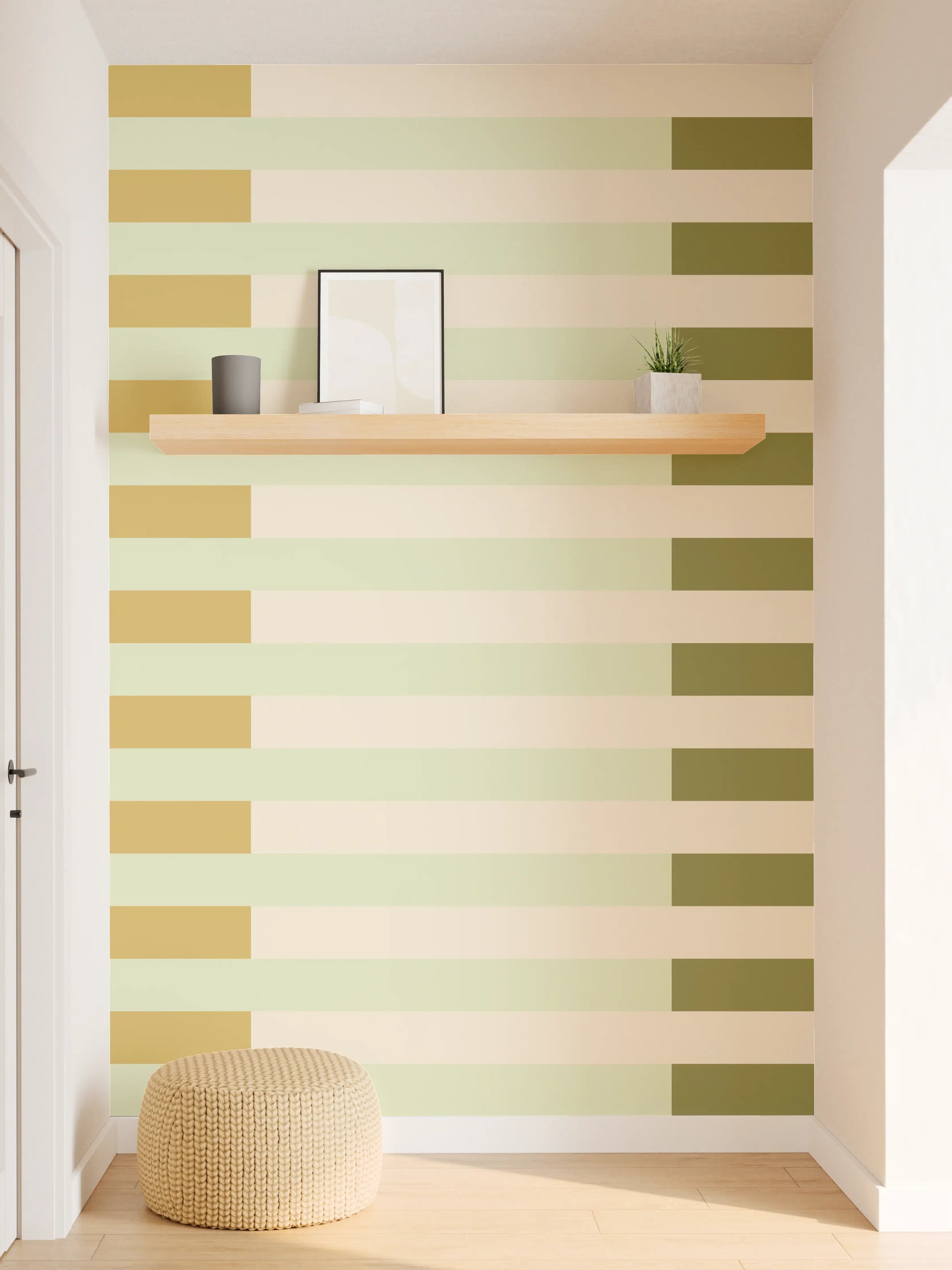 Wandverkleidung Flur - The Springs - Multy Stripes - Birch