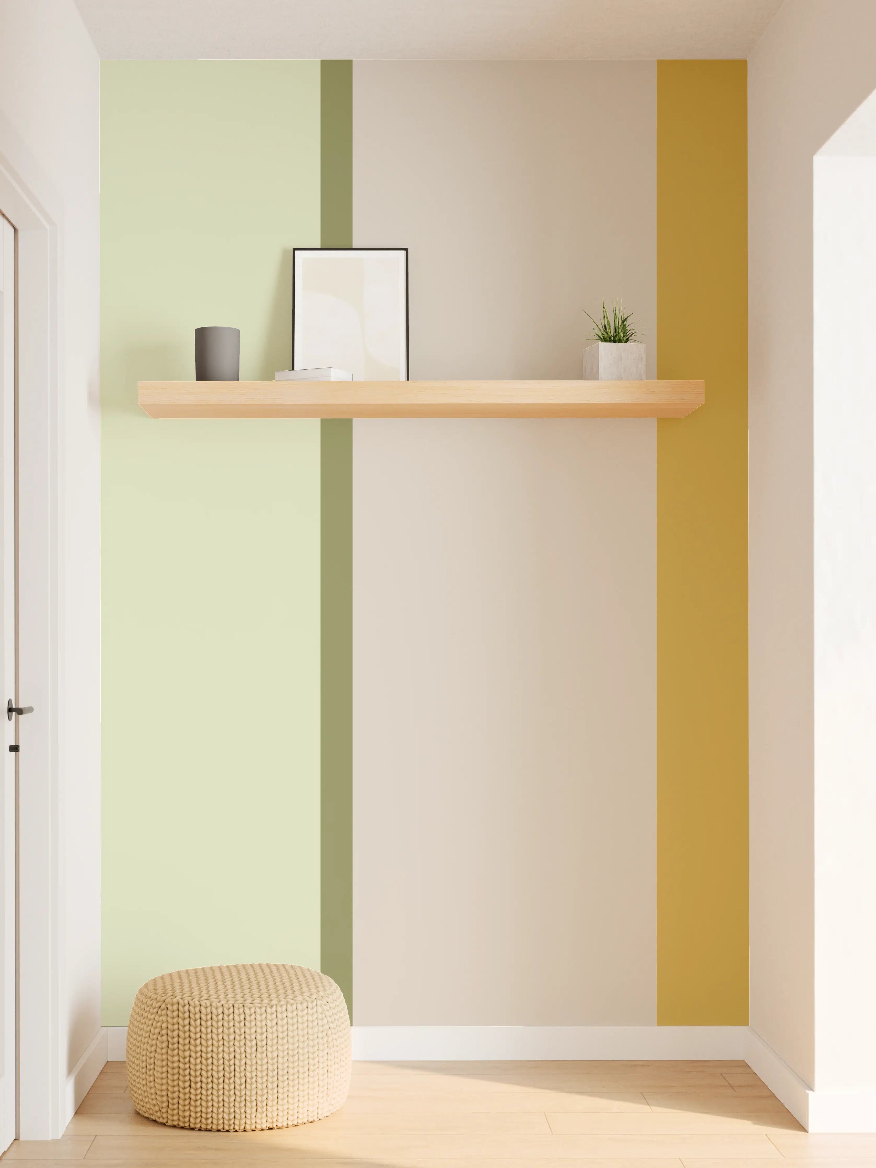 Wandverkleidung Flur - The Springs - Vertikal - Birch
