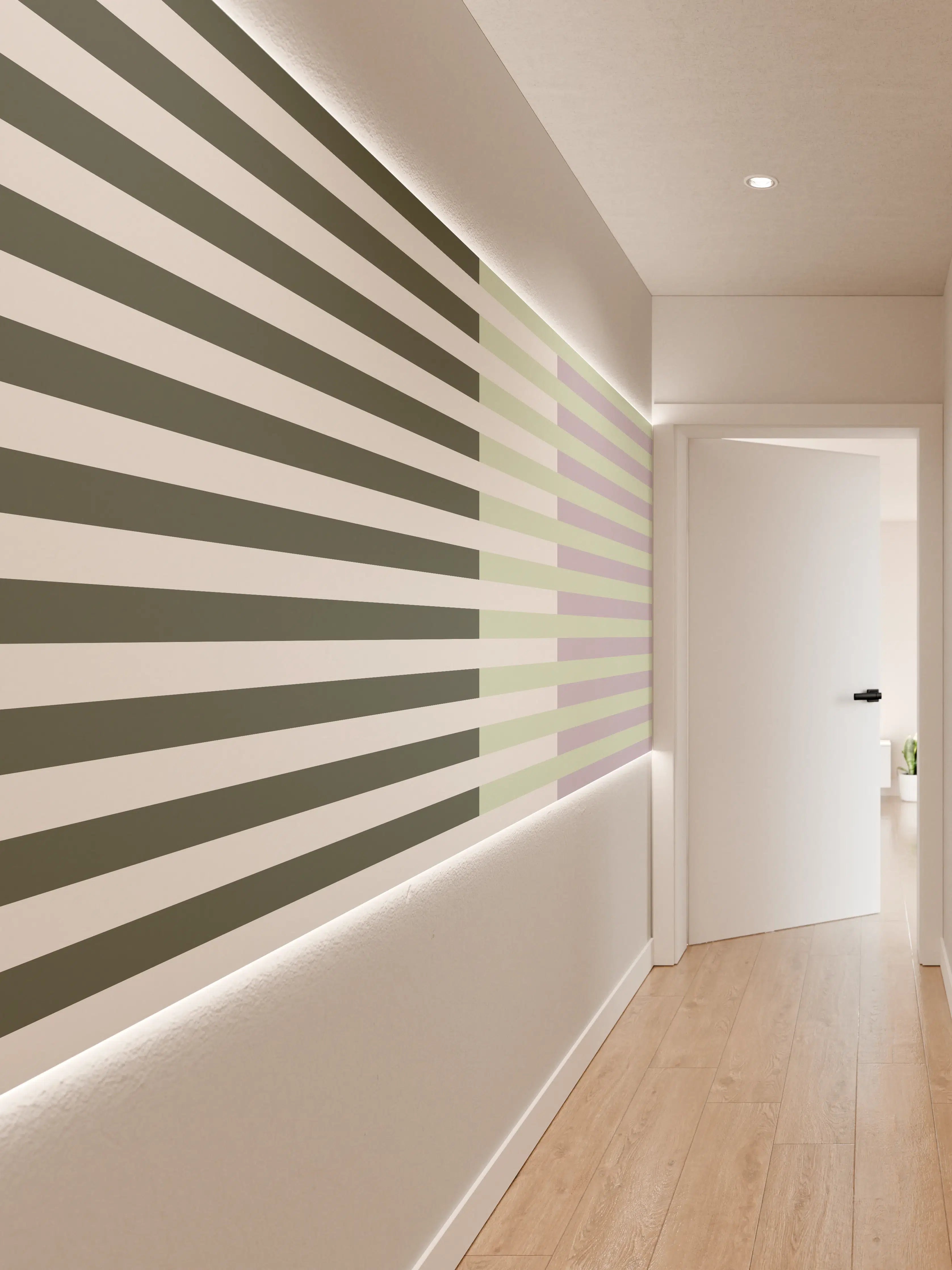 Wandverkleidung Flur - The Vintages - Multy Stripes - Benedict