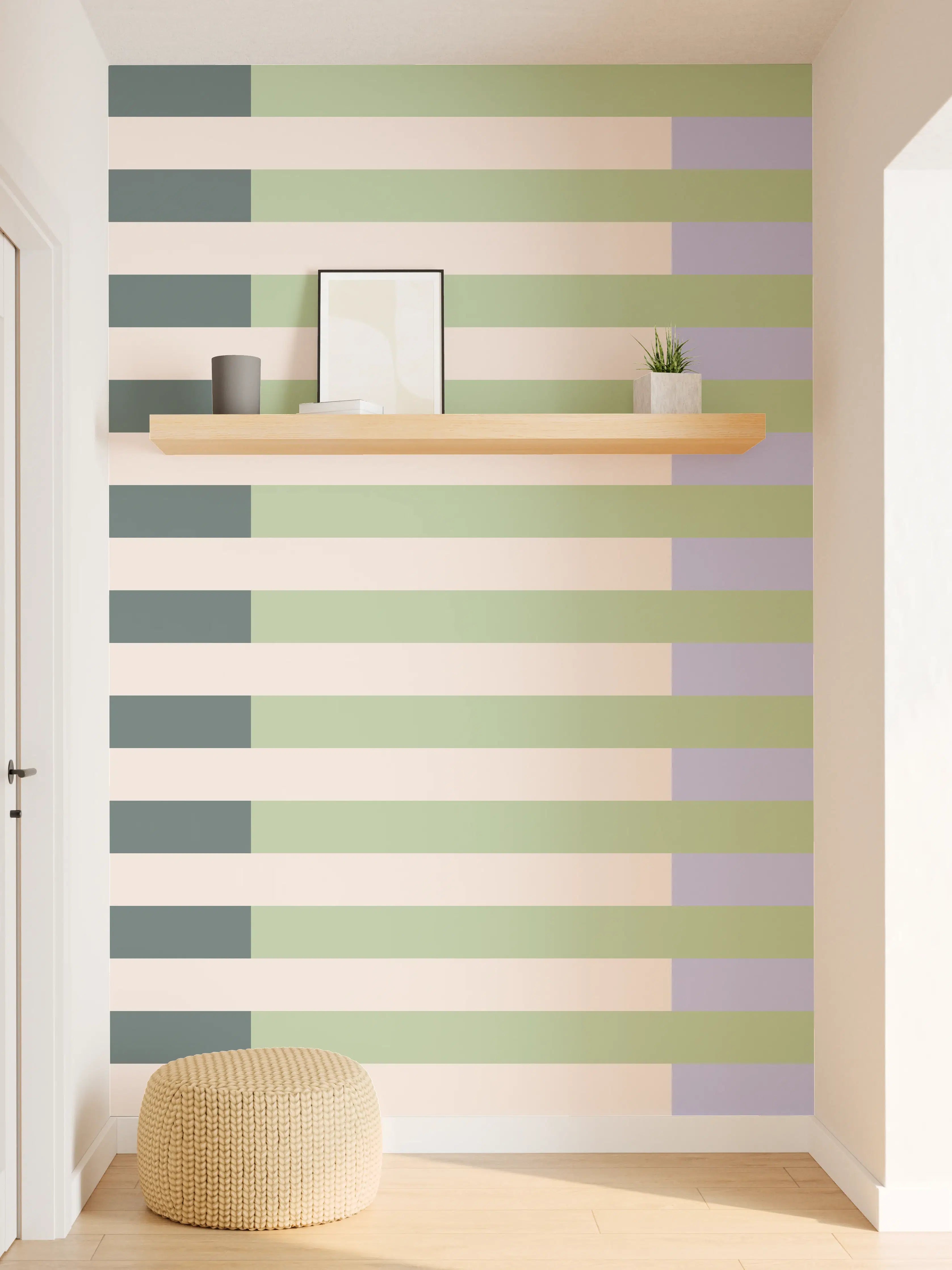Wandverkleidung Flur - The Vintages - Multy Stripes - Colin